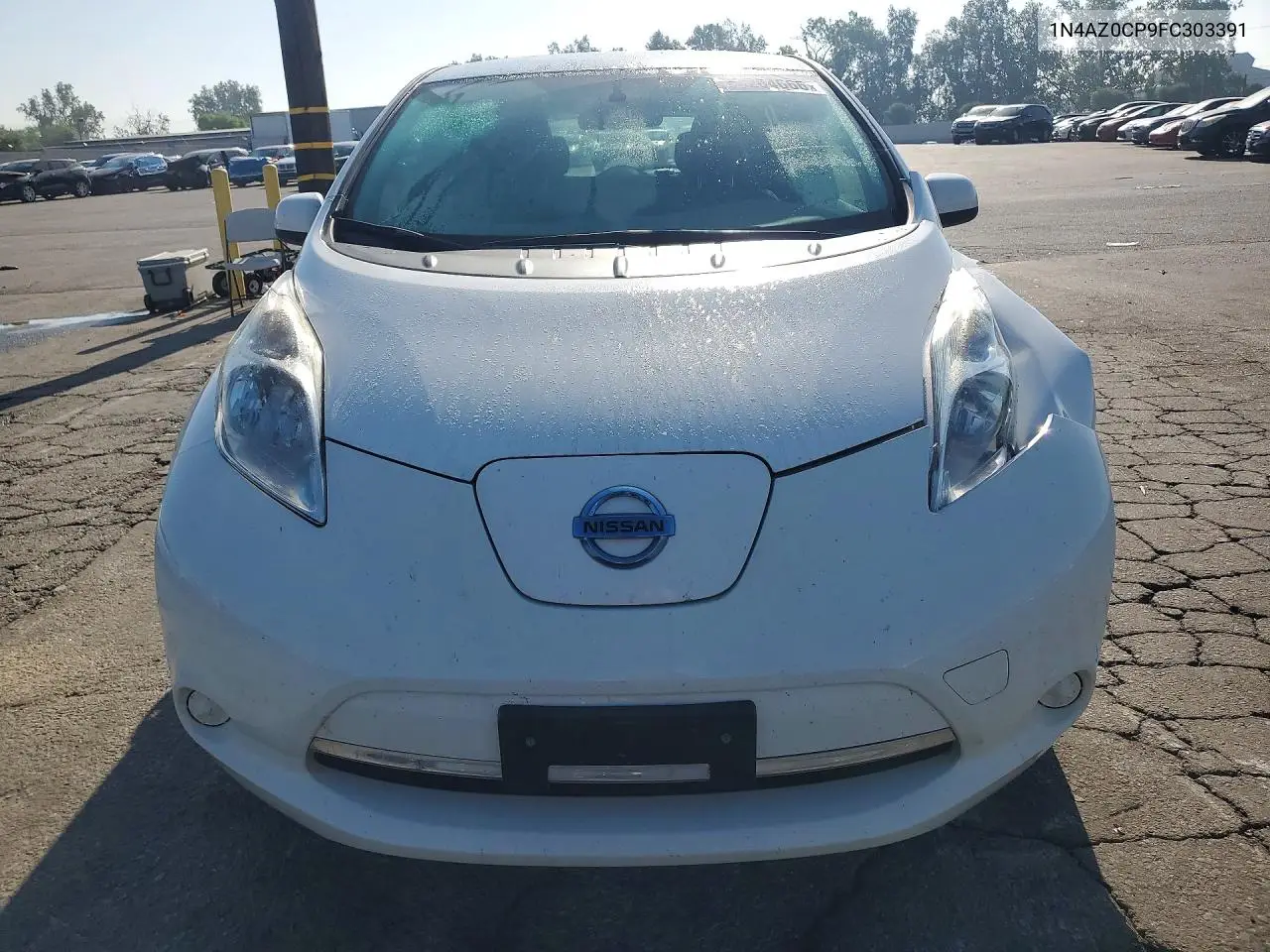 2015 Nissan Leaf S VIN: 1N4AZ0CP9FC303391 Lot: 56264666