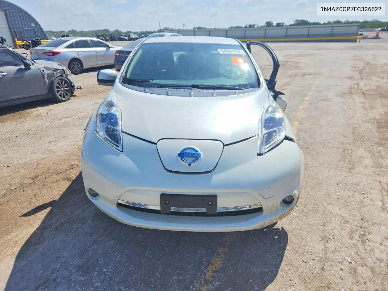 2015 Nissan Leaf Sl VIN: 1N4AZ0CP7FC326622 Lot: 56864406