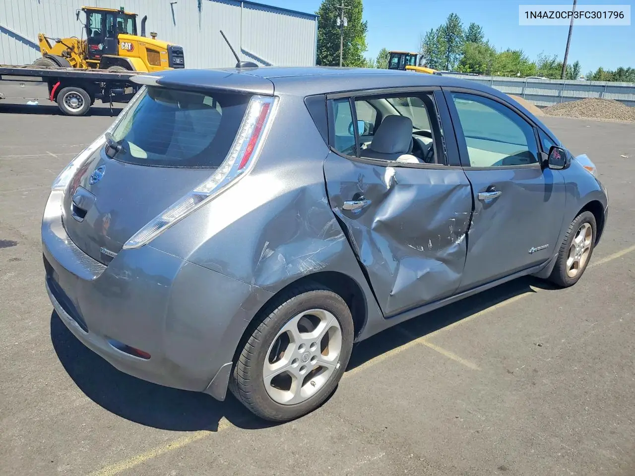 2015 Nissan Leaf Sv VIN: 1N4AZ0CP3FC301796 Lot: 57259326