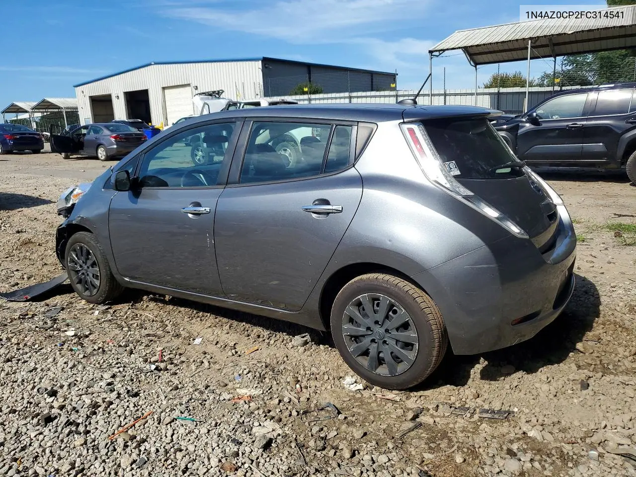 2015 Nissan Leaf S VIN: 1N4AZ0CP2FC314541 Lot: 58411646