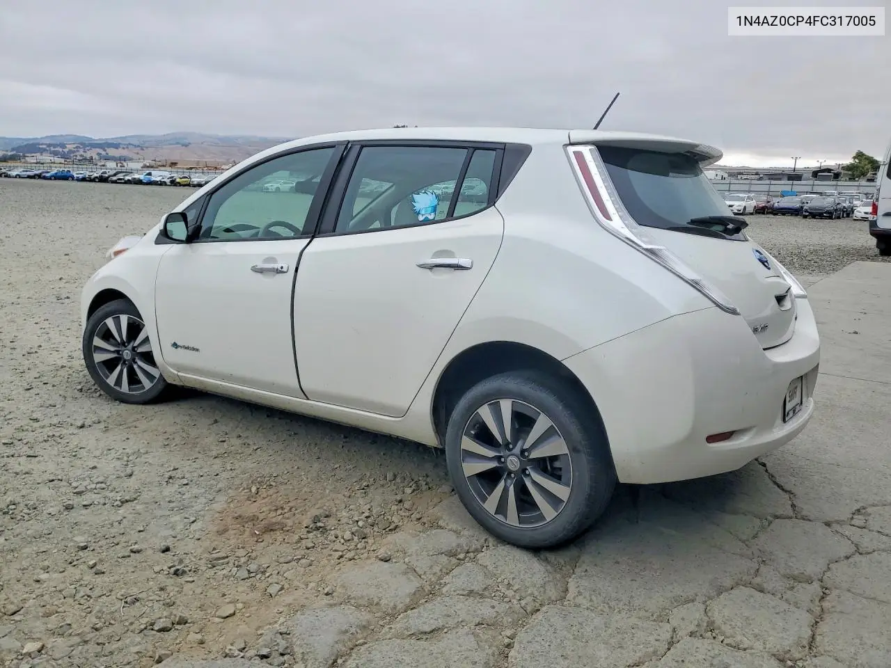 2015 Nissan Leaf S VIN: 1N4AZ0CP4FC317005 Lot: 58844946