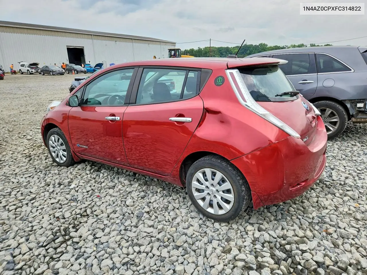 2015 Nissan Leaf S VIN: 1N4AZ0CPXFC314822 Lot: 59870776