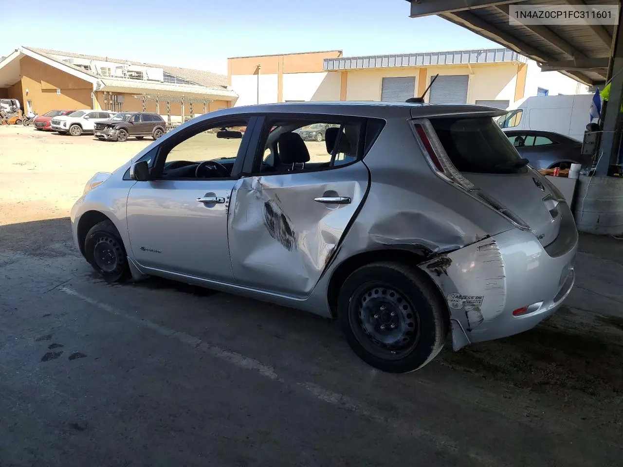 2015 Nissan Leaf S VIN: 1N4AZ0CP1FC311601 Lot: 60469926