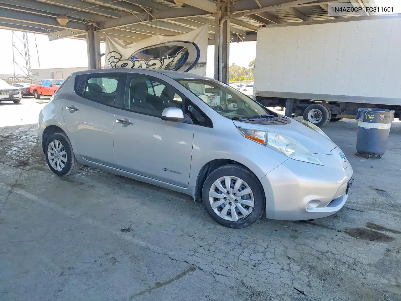 2015 Nissan Leaf S VIN: 1N4AZ0CP1FC311601 Lot: 60469926