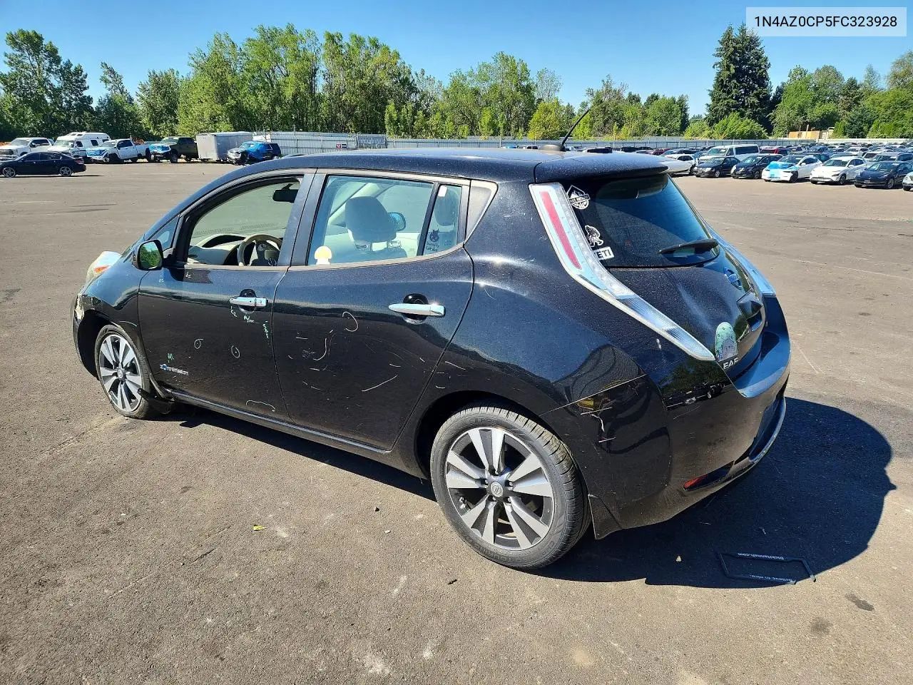 2015 Nissan Leaf Sv VIN: 1N4AZ0CP5FC323928 Lot: 60987816