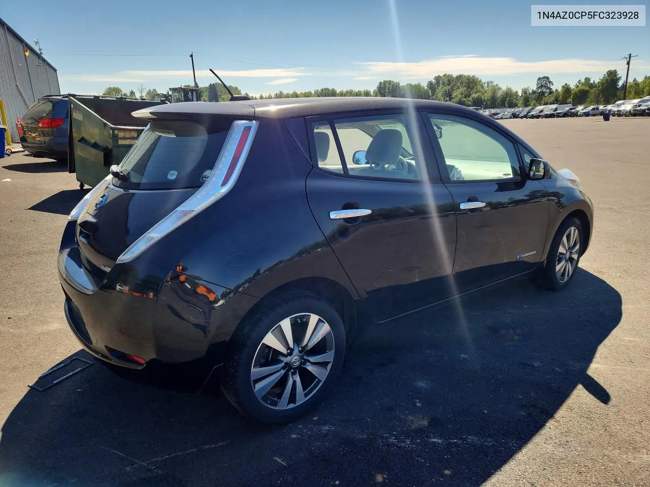 2015 Nissan Leaf Sv VIN: 1N4AZ0CP5FC323928 Lot: 60987816