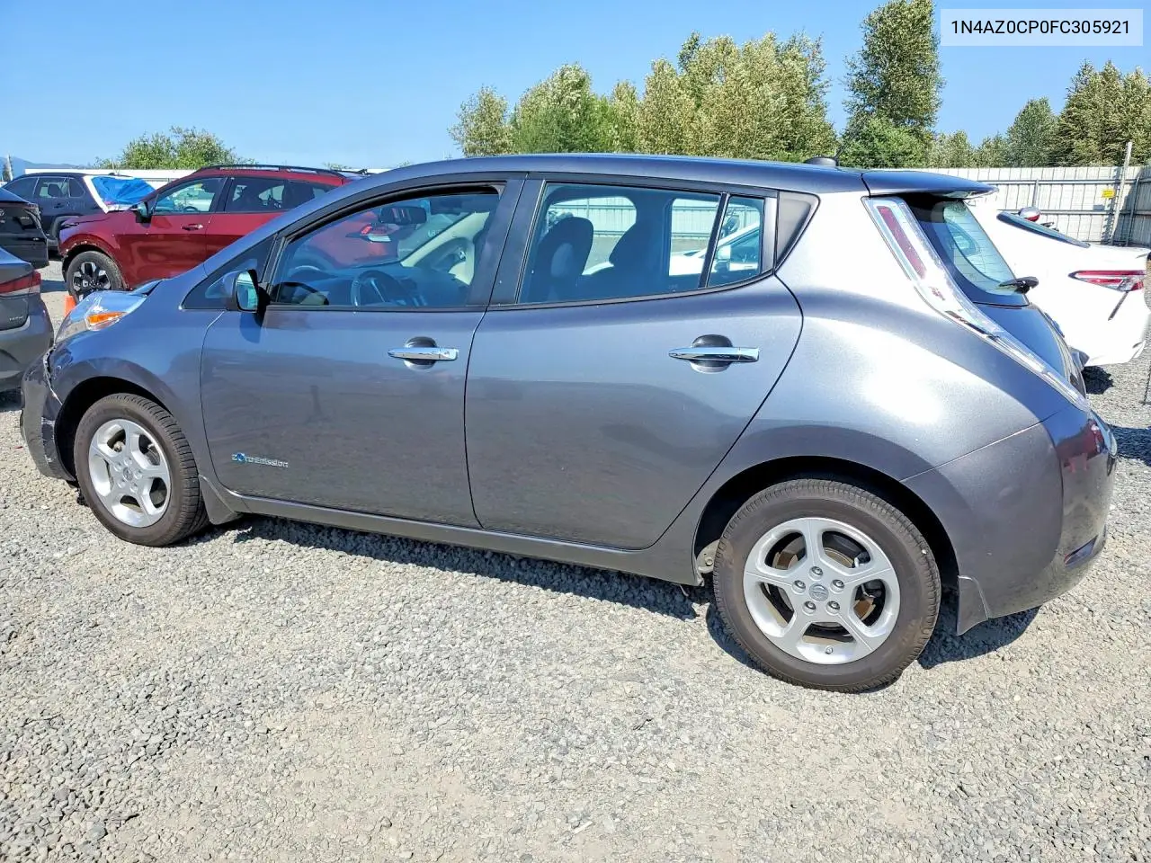 2015 Nissan Leaf Sv VIN: 1N4AZ0CP0FC305921 Lot: 61064456