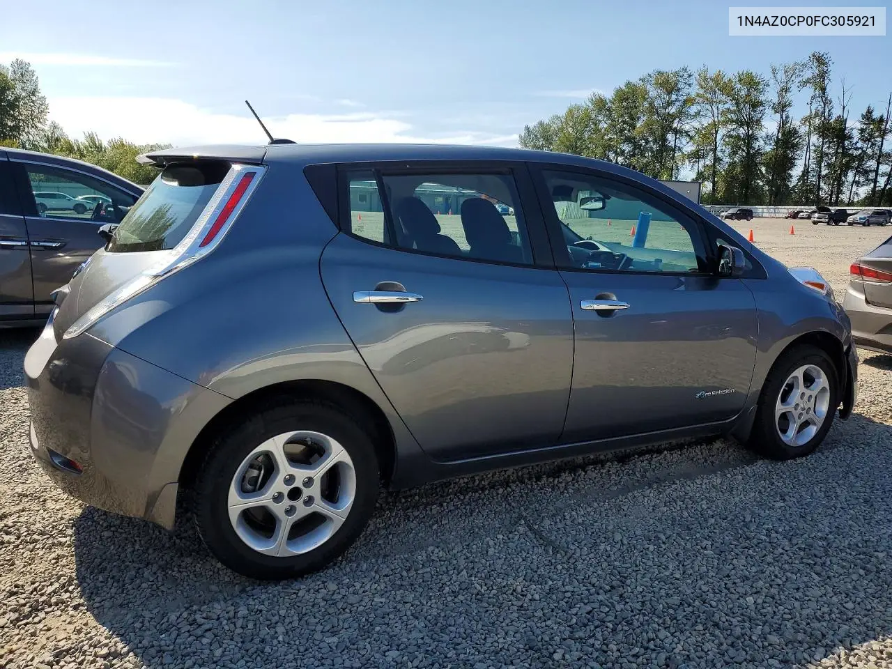 2015 Nissan Leaf Sv VIN: 1N4AZ0CP0FC305921 Lot: 61064456