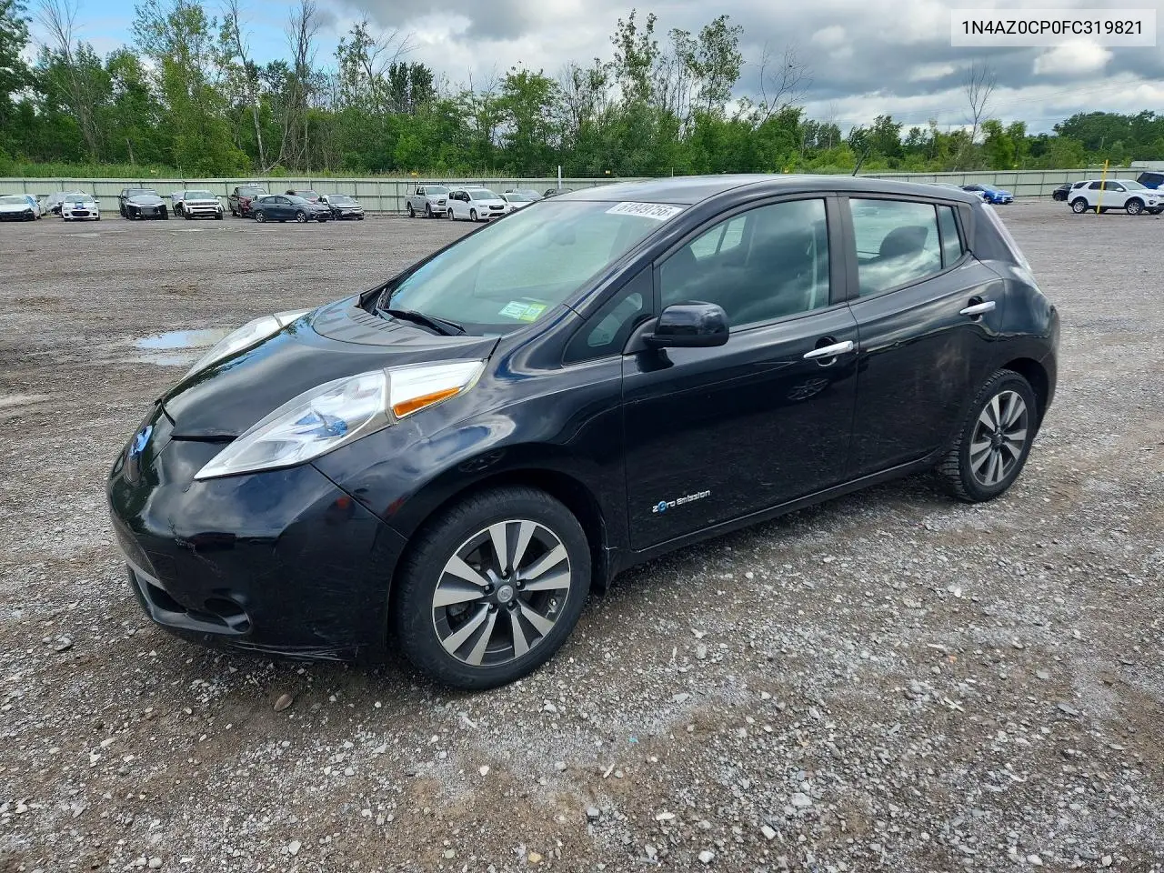 2015 Nissan Leaf Sv VIN: 1N4AZ0CP0FC319821 Lot: 61849756