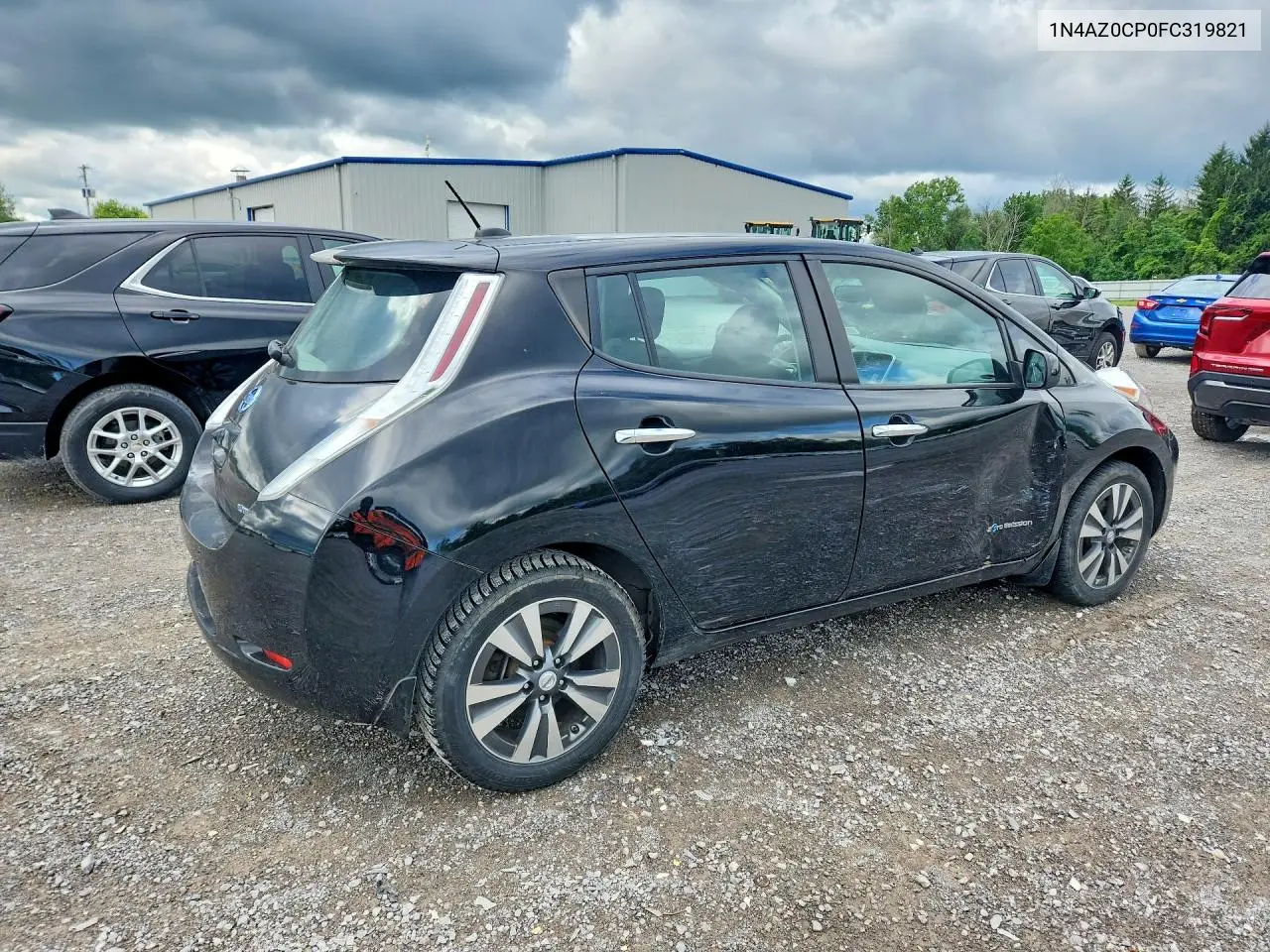 2015 Nissan Leaf Sv VIN: 1N4AZ0CP0FC319821 Lot: 61849756