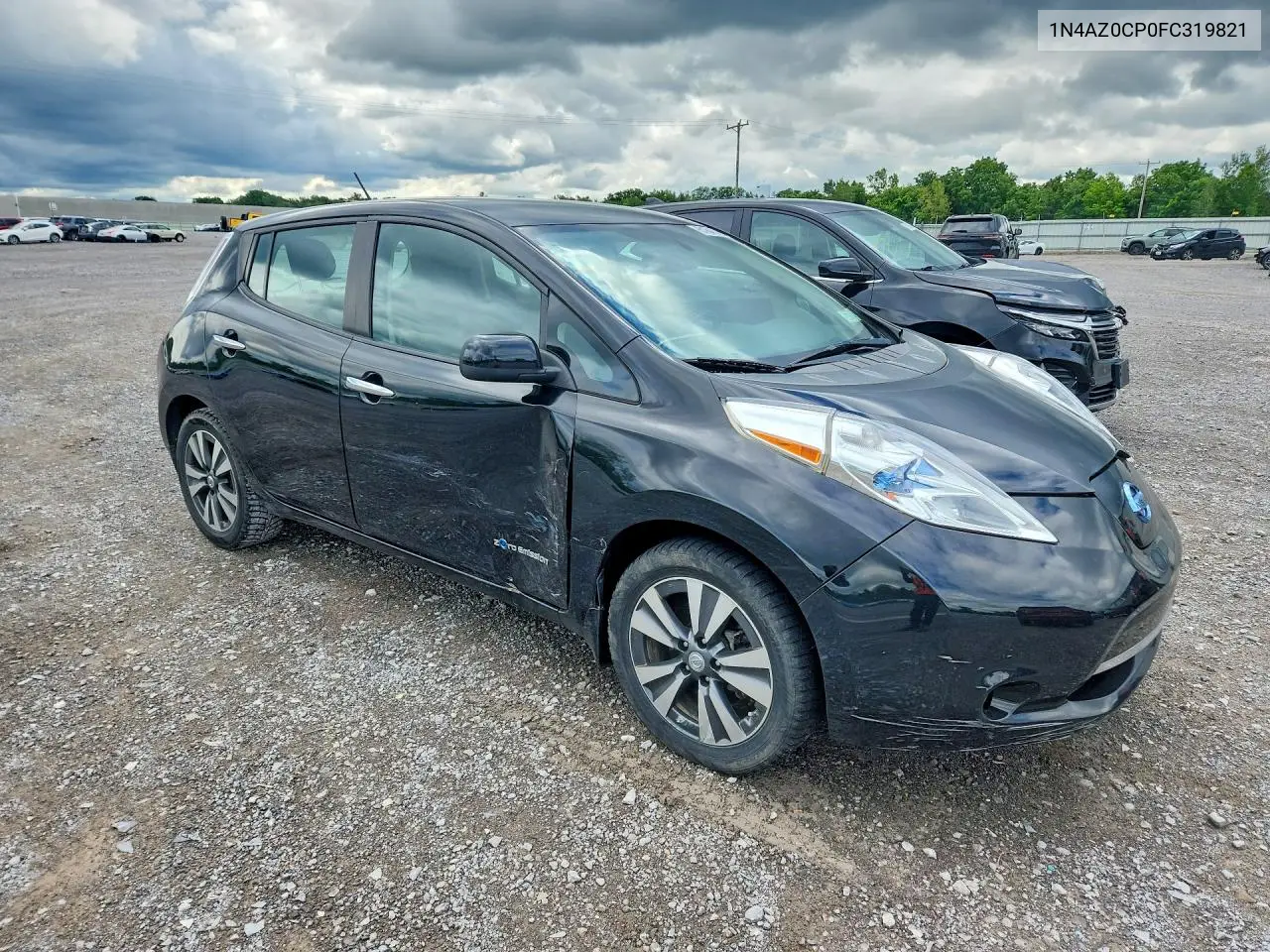 2015 Nissan Leaf Sv VIN: 1N4AZ0CP0FC319821 Lot: 61849756