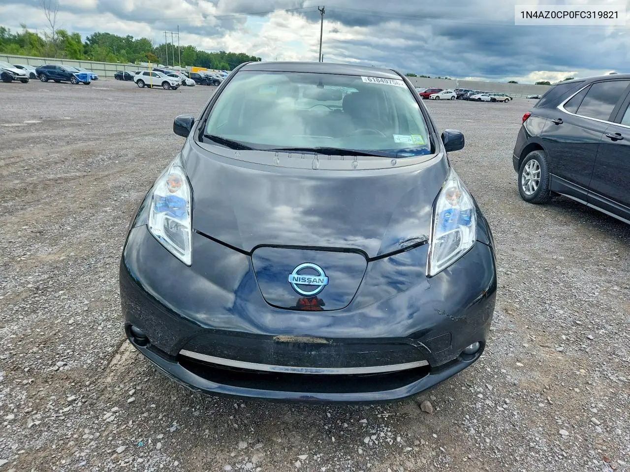2015 Nissan Leaf Sv VIN: 1N4AZ0CP0FC319821 Lot: 61849756