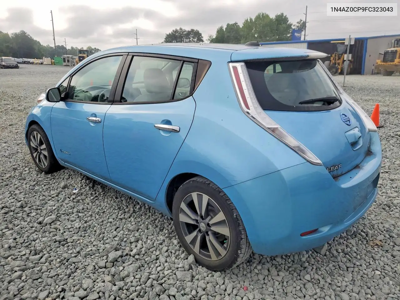 2015 Nissan Leaf Sv VIN: 1N4AZ0CP9FC323043 Lot: 85623415