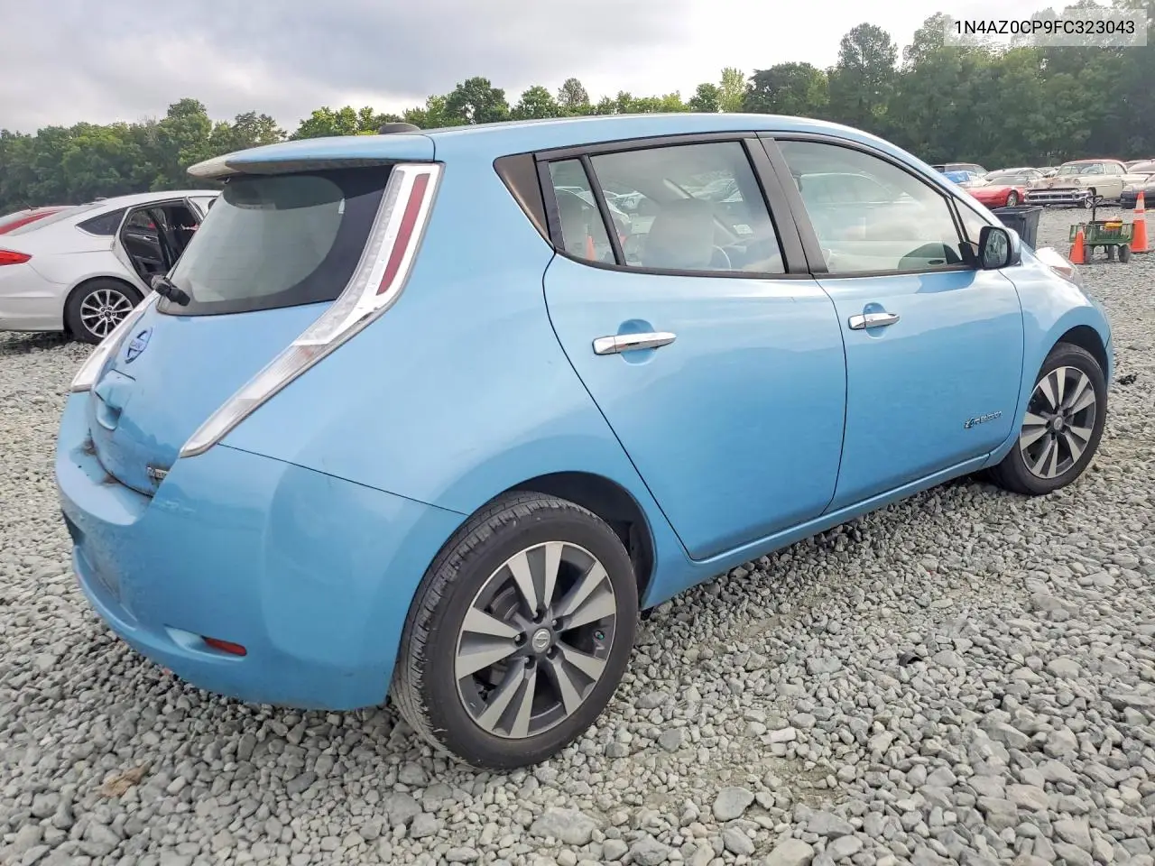 2015 Nissan Leaf Sv VIN: 1N4AZ0CP9FC323043 Lot: 85623415