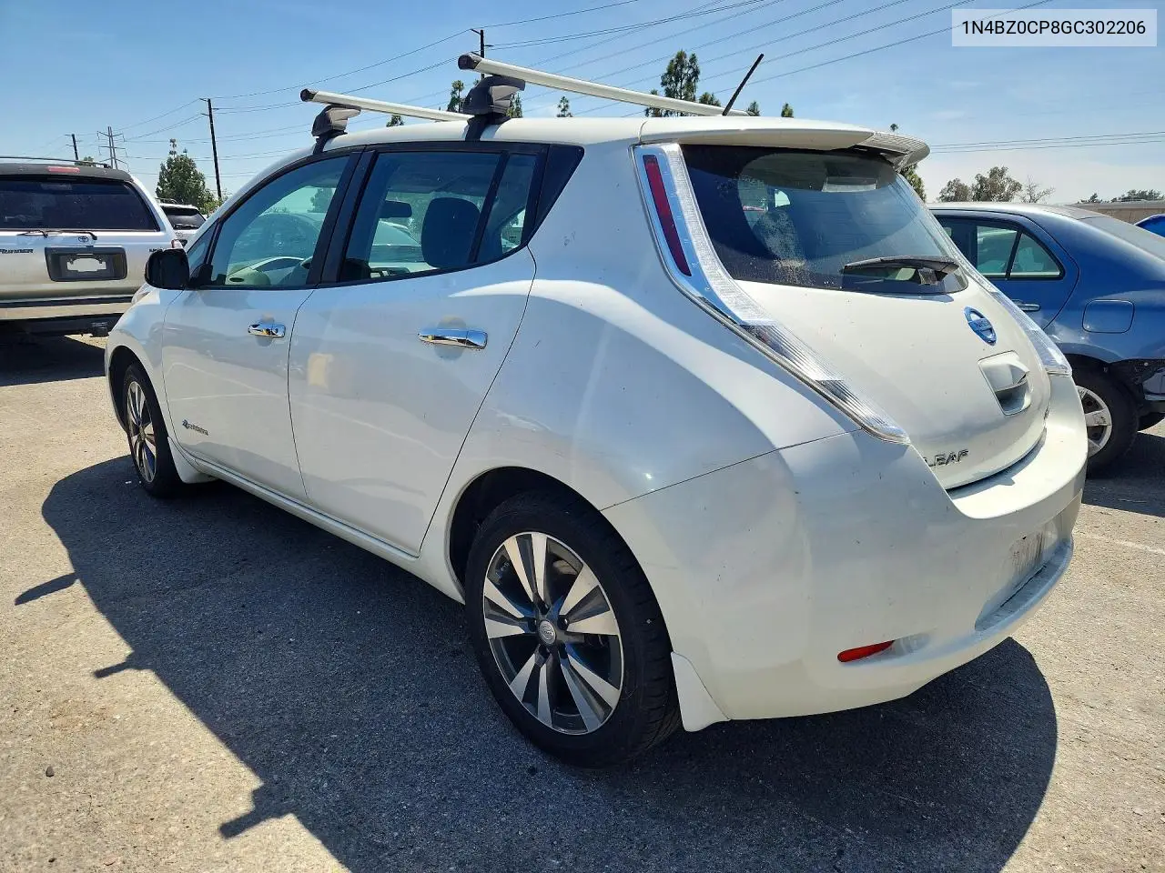 2016 Nissan Leaf Sv VIN: 1N4BZ0CP8GC302206 Lot: 56073856