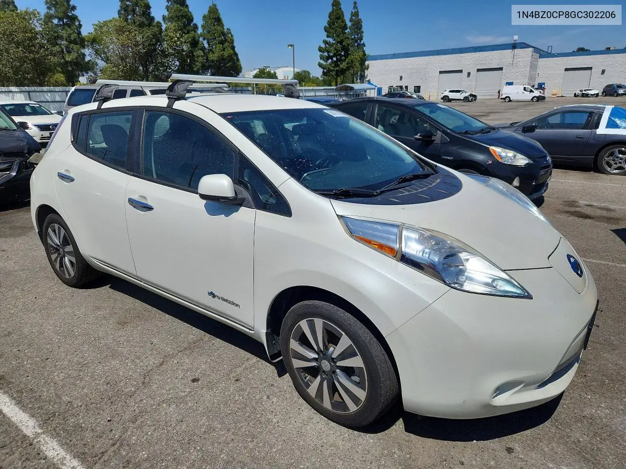 2016 Nissan Leaf Sv VIN: 1N4BZ0CP8GC302206 Lot: 56073856