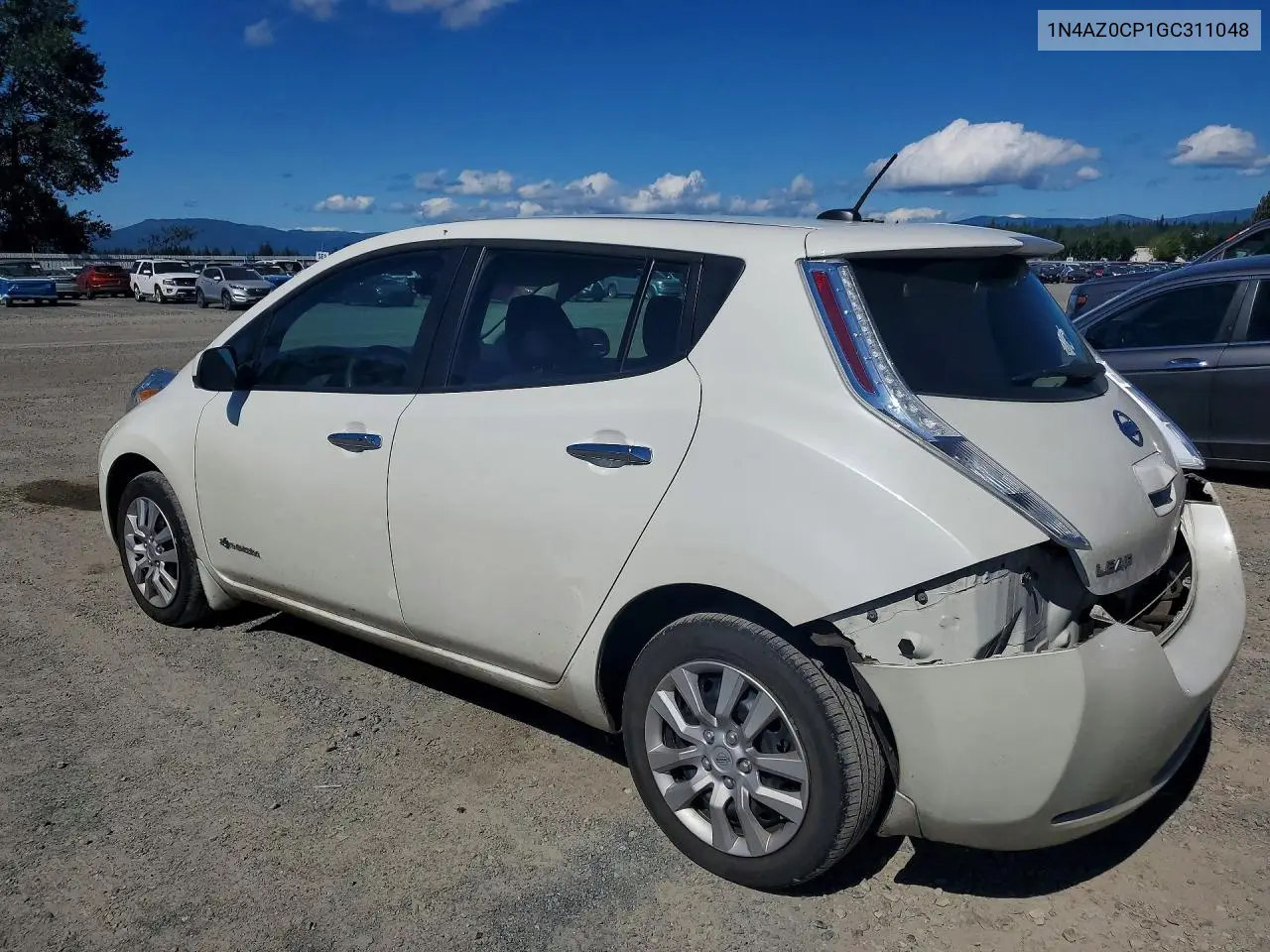 2016 Nissan Leaf S VIN: 1N4AZ0CP1GC311048 Lot: 57554316