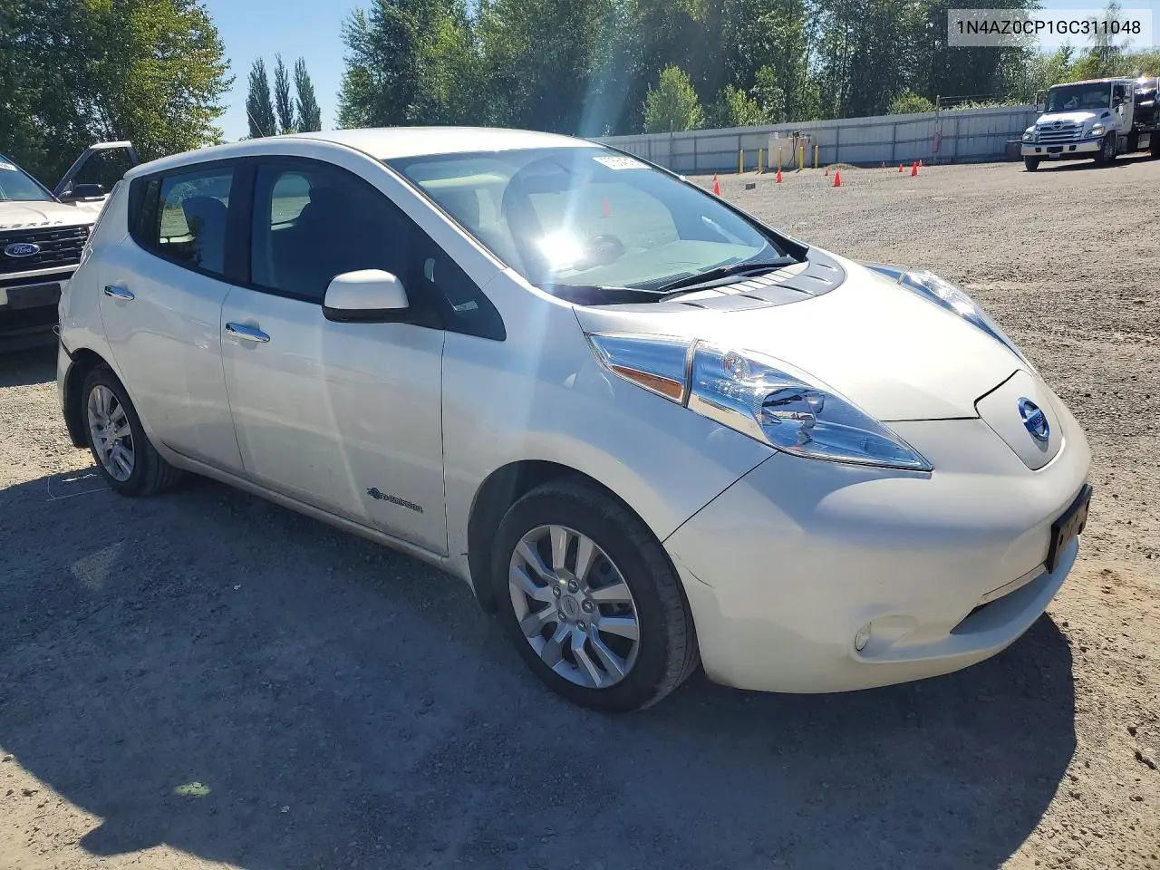 2016 Nissan Leaf S VIN: 1N4AZ0CP1GC311048 Lot: 57554316