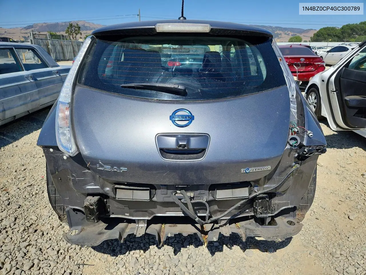 2016 Nissan Leaf Sv VIN: 1N4BZ0CP4GC300789 Lot: 57670526