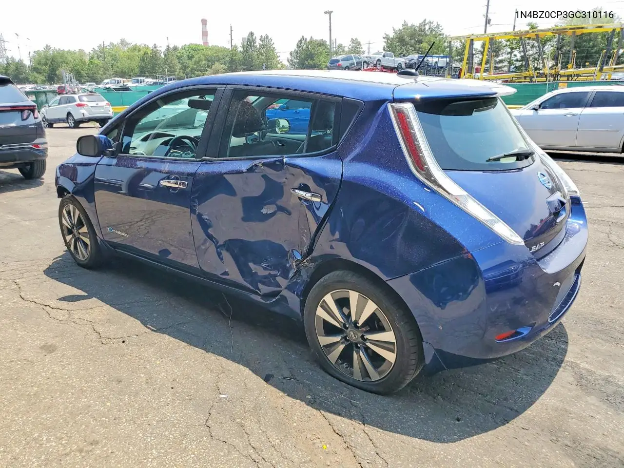 2016 Nissan Leaf S-30 VIN: 1N4BZ0CP3GC310116 Lot: 58225656