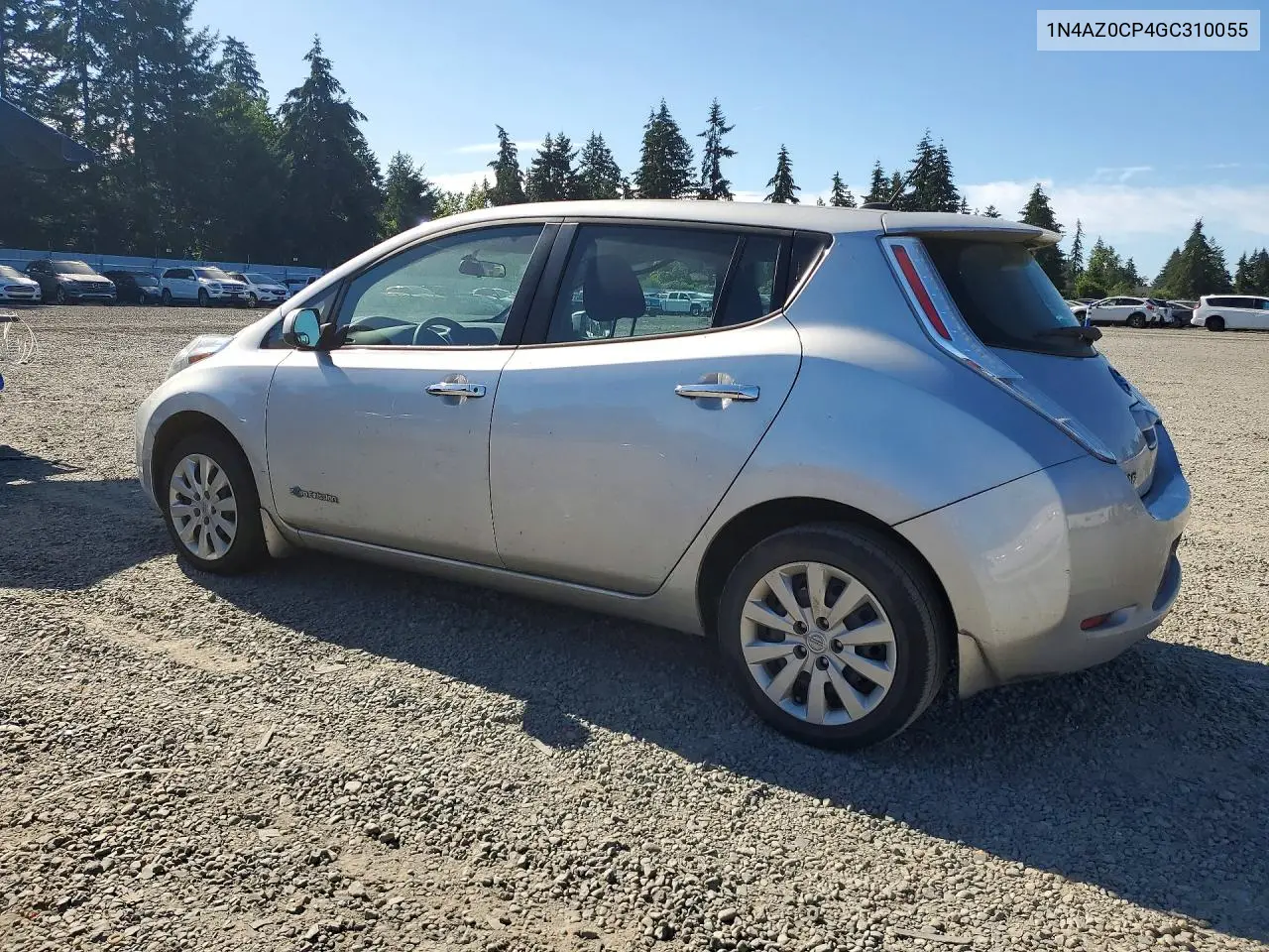 2016 Nissan Leaf S VIN: 1N4AZ0CP4GC310055 Lot: 60469896
