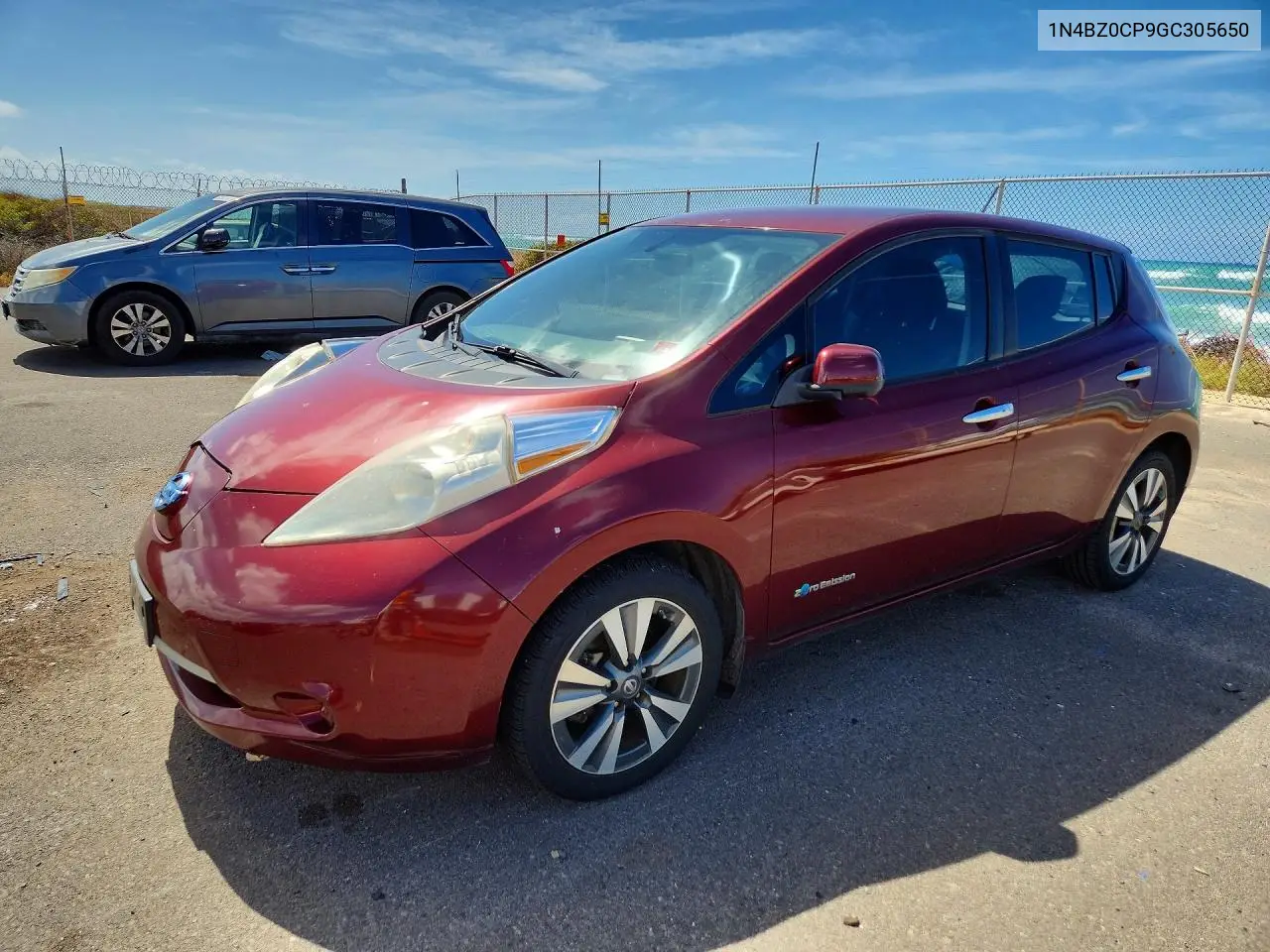 2016 Nissan Leaf Sv VIN: 1N4BZ0CP9GC305650 Lot: 60642676