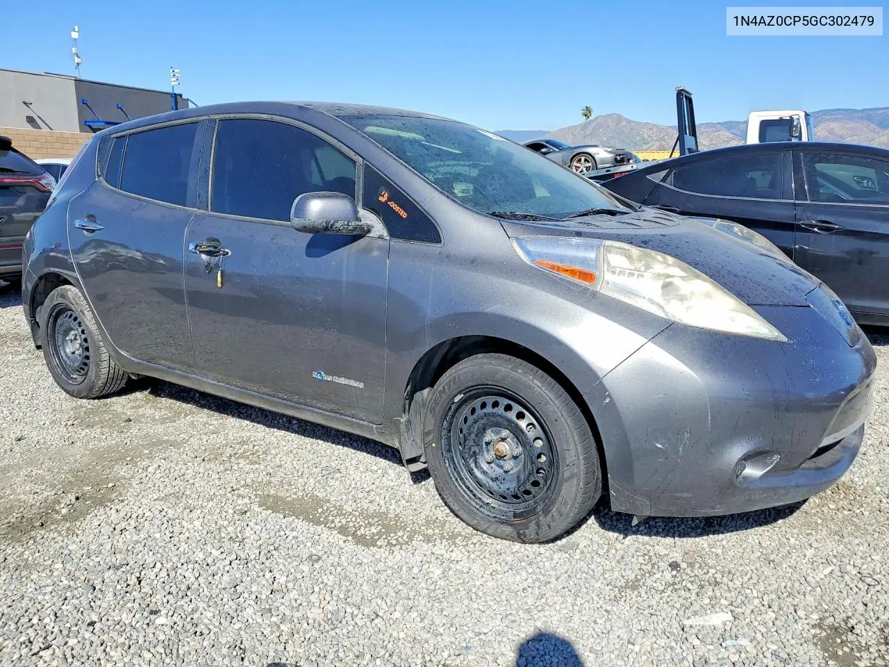 2016 Nissan Leaf S VIN: 1N4AZ0CP5GC302479 Lot: 77339345