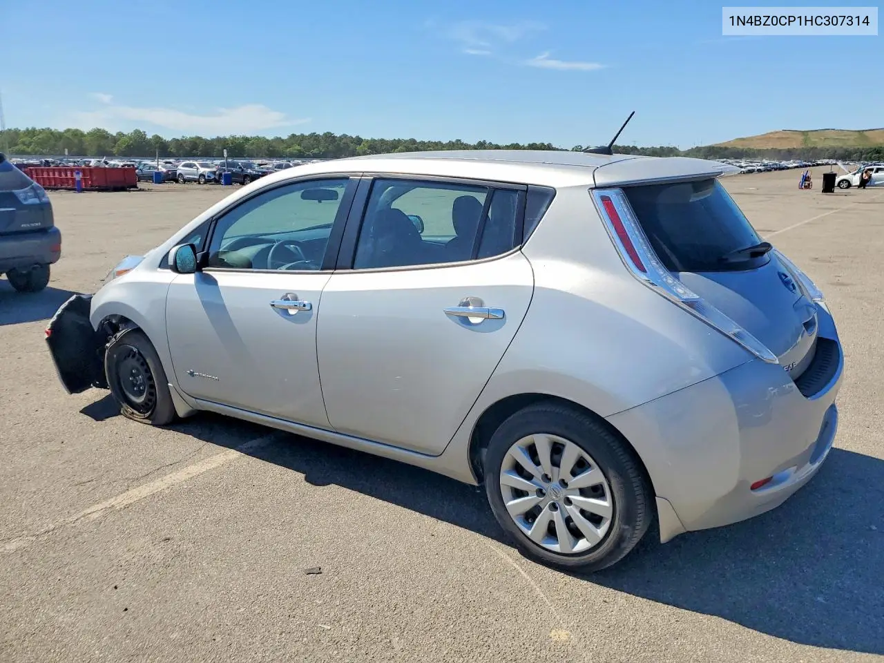 2017 Nissan Leaf S VIN: 1N4BZ0CP1HC307314 Lot: 56584576