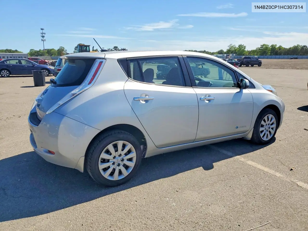 2017 Nissan Leaf S VIN: 1N4BZ0CP1HC307314 Lot: 56584576