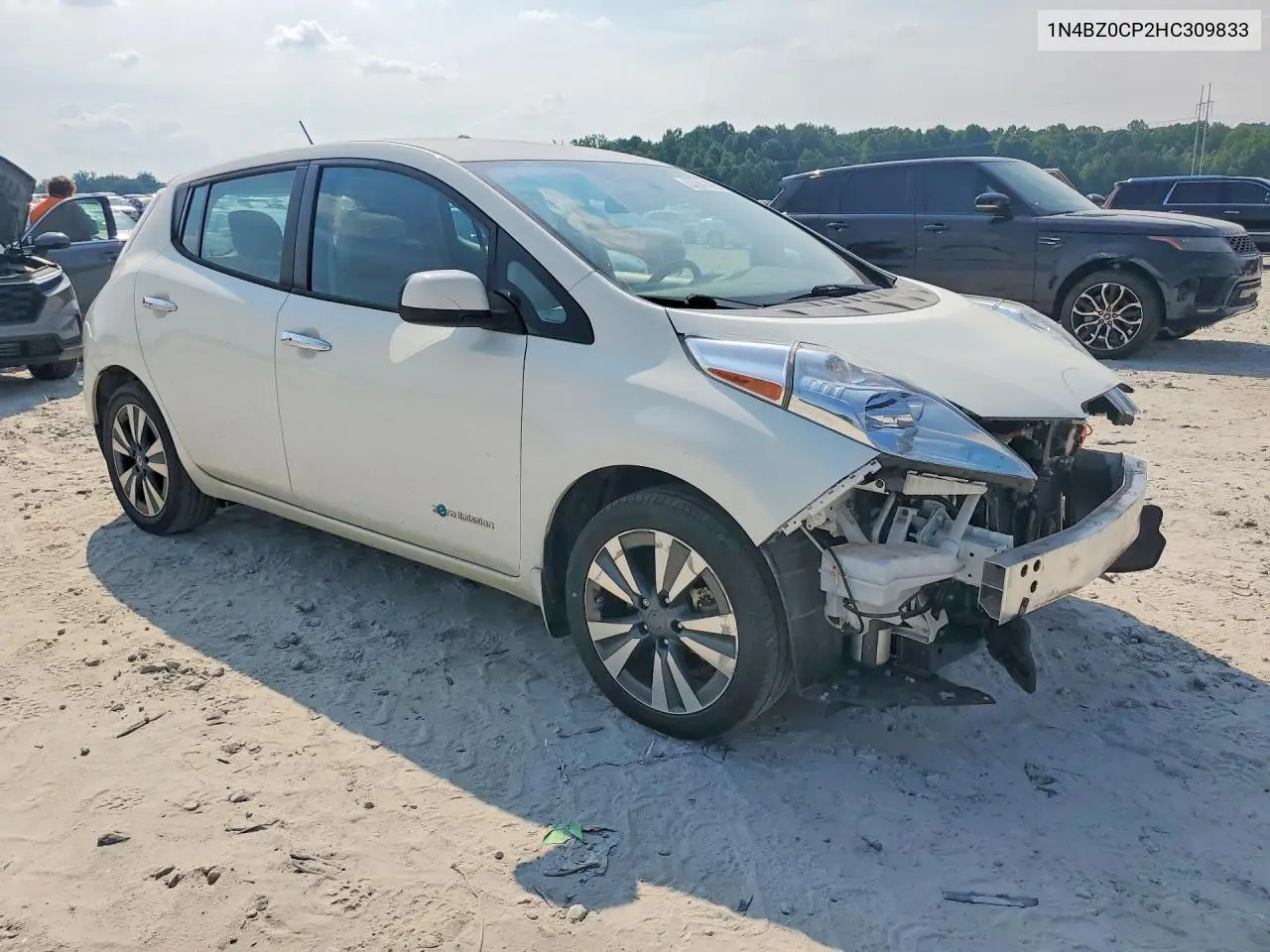 2017 Nissan Leaf Sv VIN: 1N4BZ0CP2HC309833 Lot: 57241486