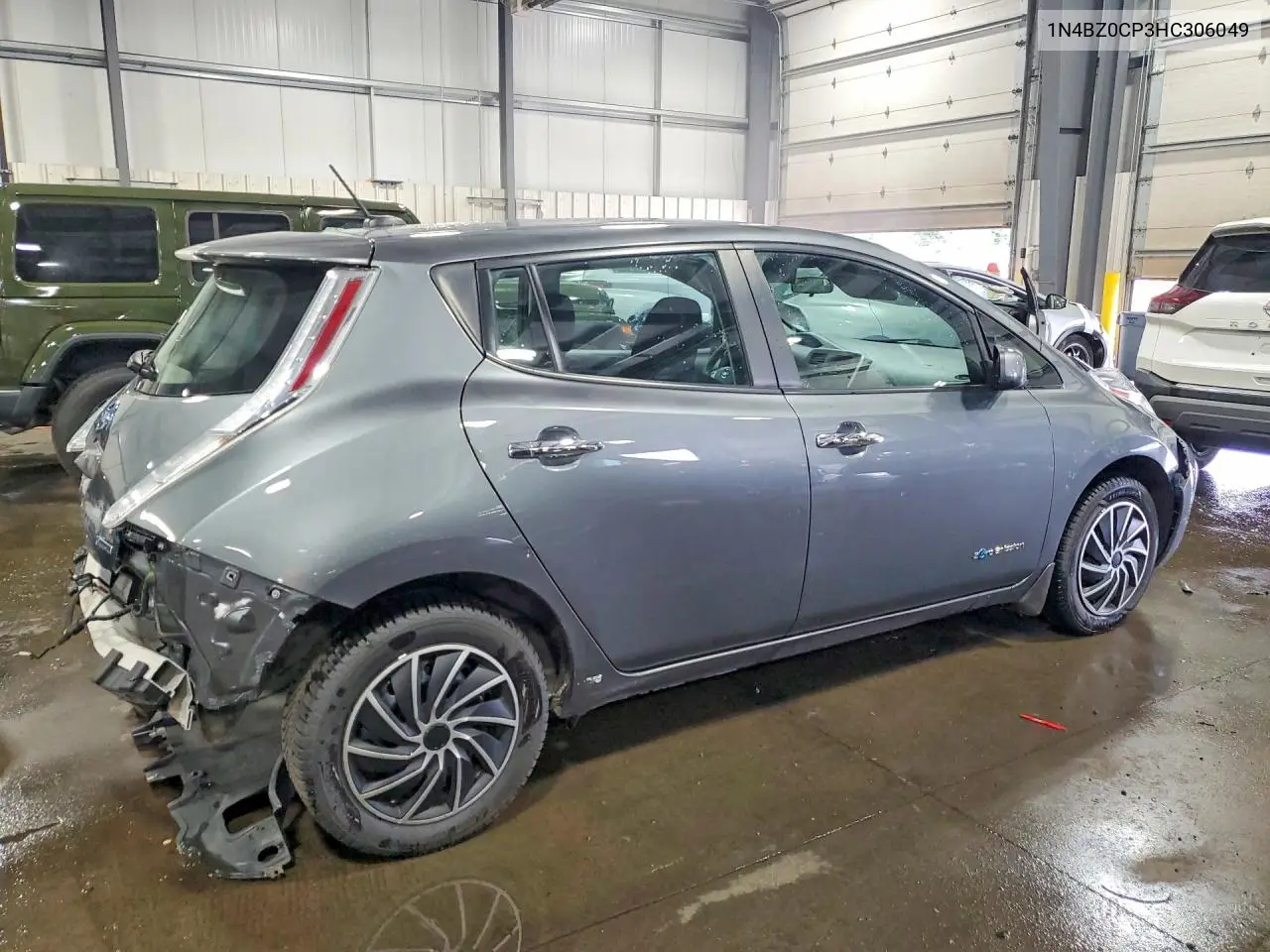 2017 Nissan Leaf S VIN: 1N4BZ0CP3HC306049 Lot: 60314376