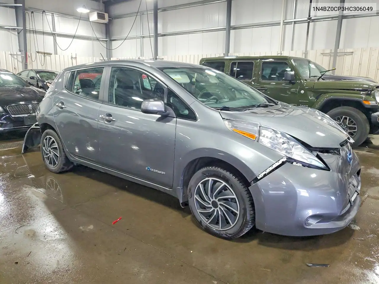 2017 Nissan Leaf S VIN: 1N4BZ0CP3HC306049 Lot: 60314376