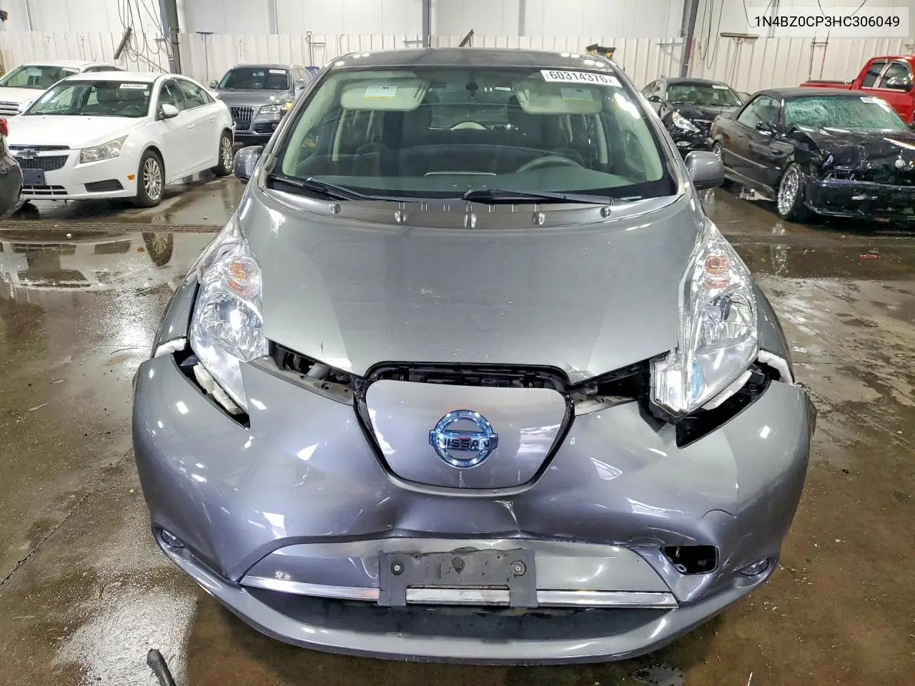 2017 Nissan Leaf S VIN: 1N4BZ0CP3HC306049 Lot: 60314376