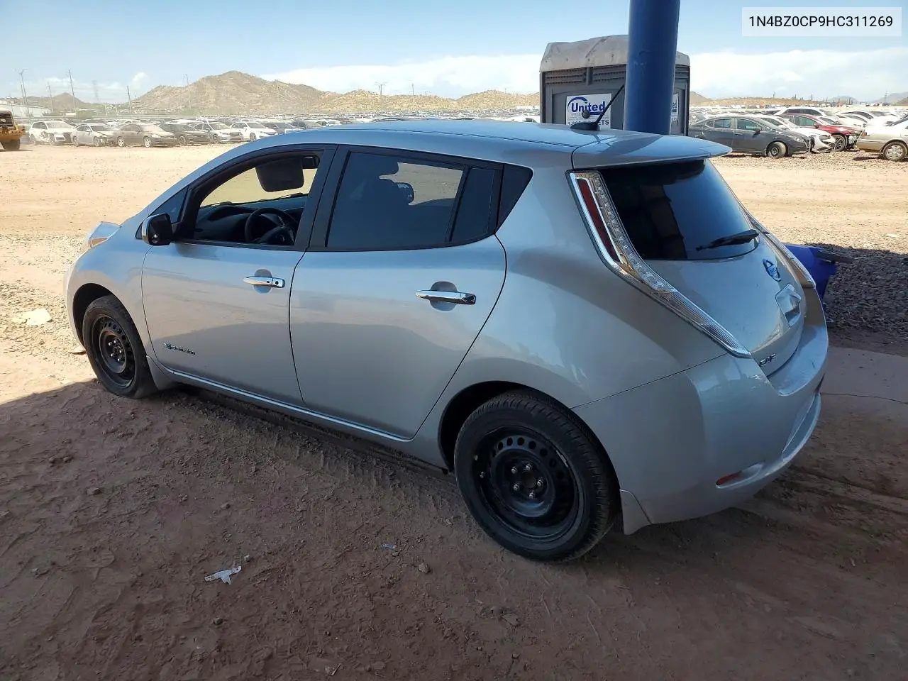 2017 Nissan Leaf S VIN: 1N4BZ0CP9HC311269 Lot: 60437166