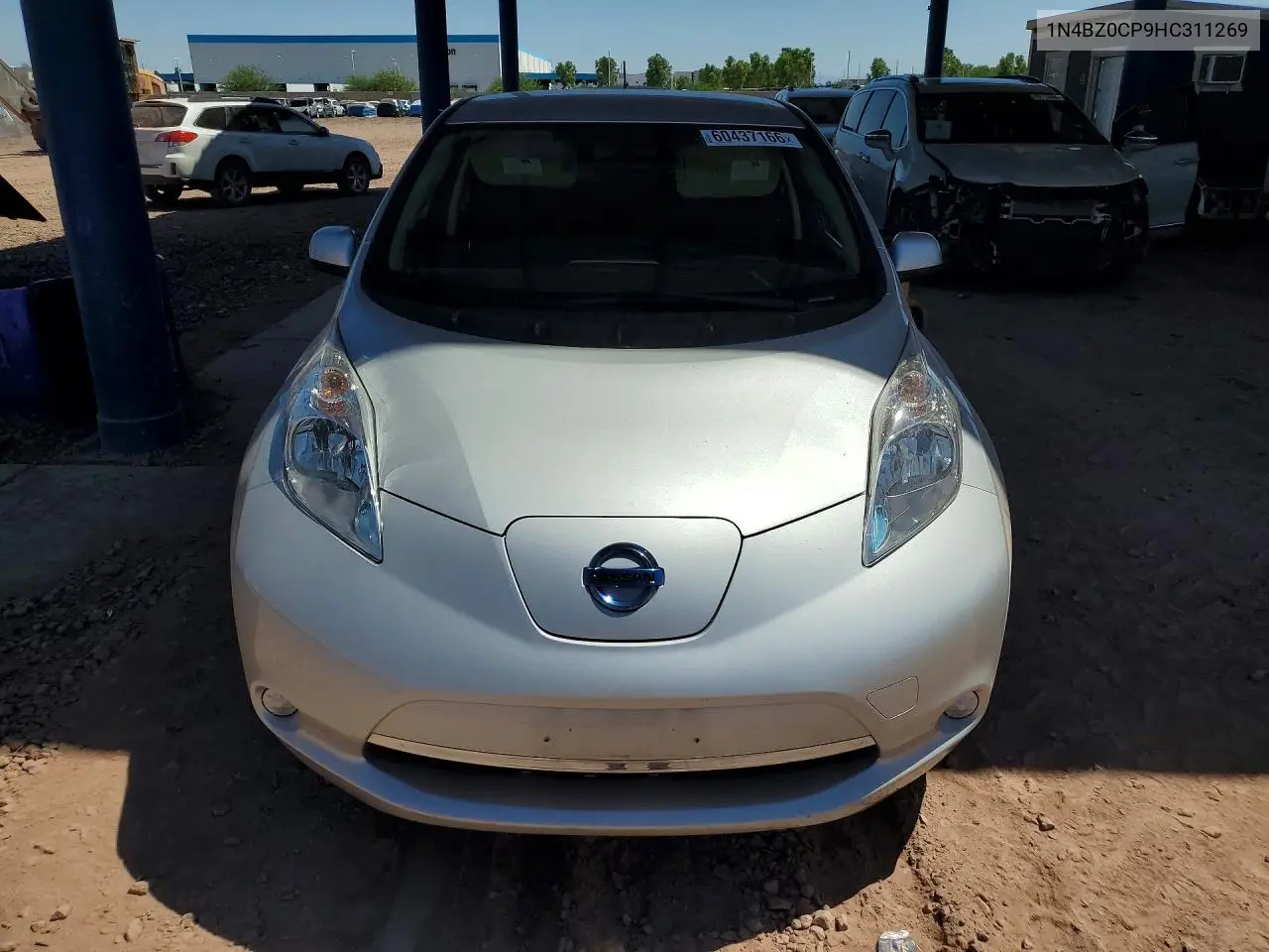 2017 Nissan Leaf S VIN: 1N4BZ0CP9HC311269 Lot: 60437166
