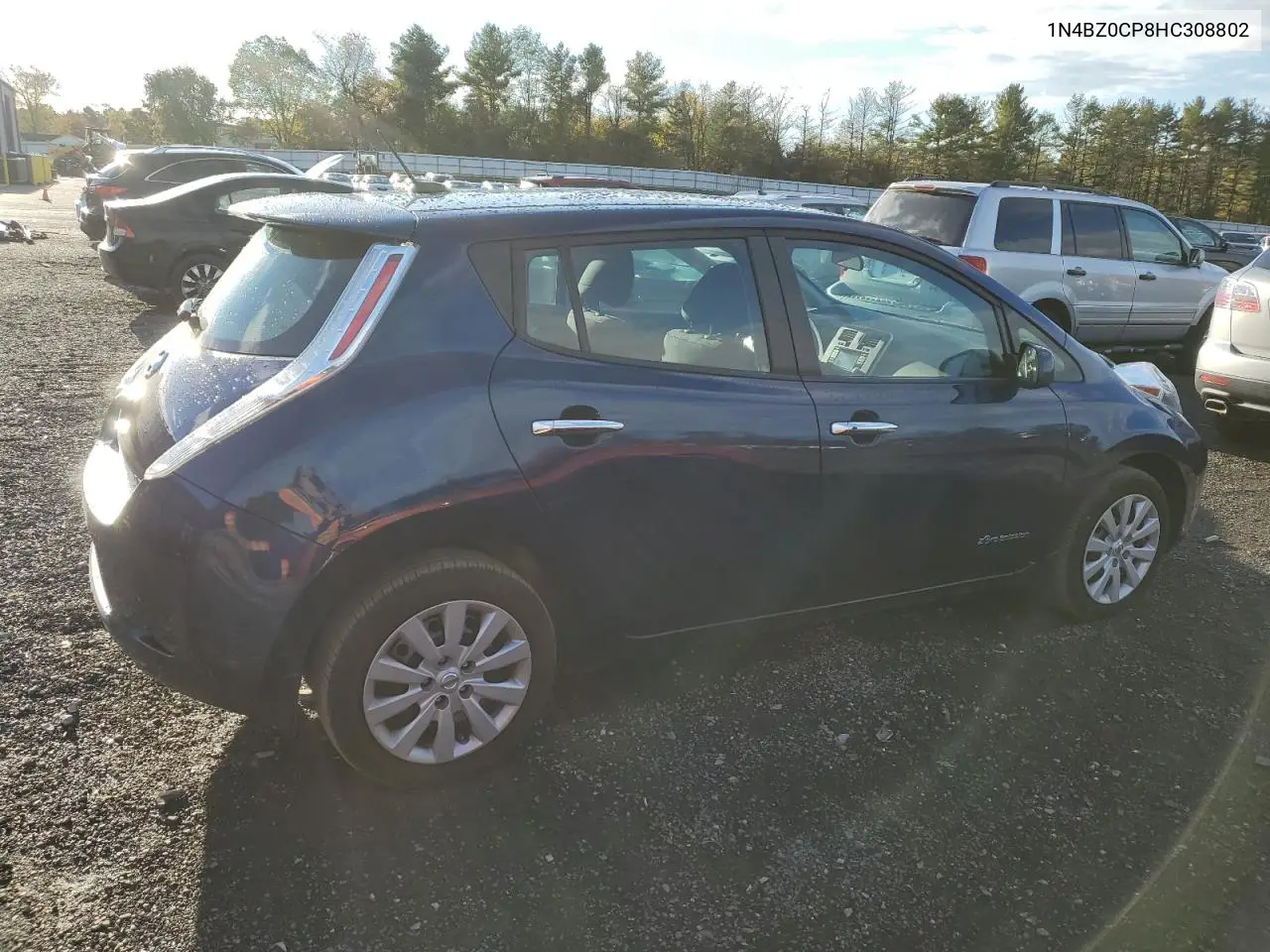 1N4BZ0CP8HC308802 2017 Nissan Leaf S