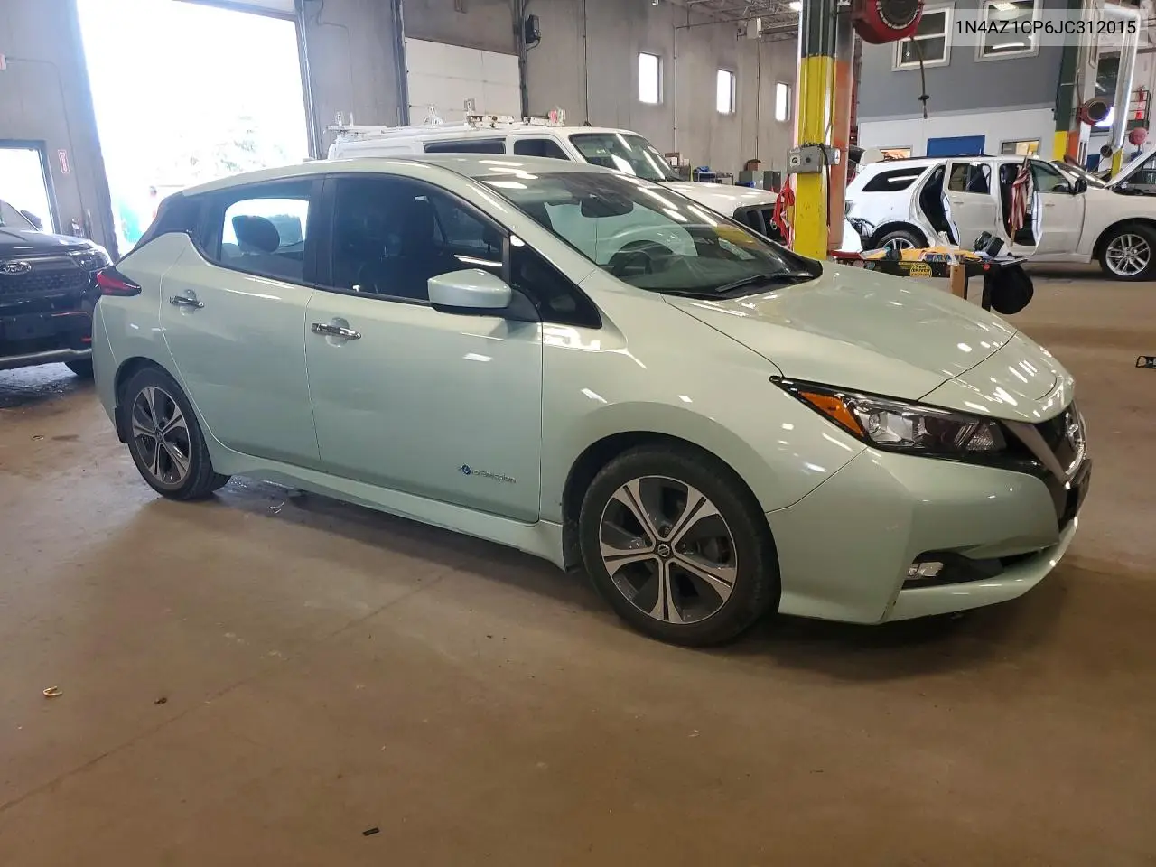 2018 Nissan Leaf Sv VIN: 1N4AZ1CP6JC312015 Lot: 56390736