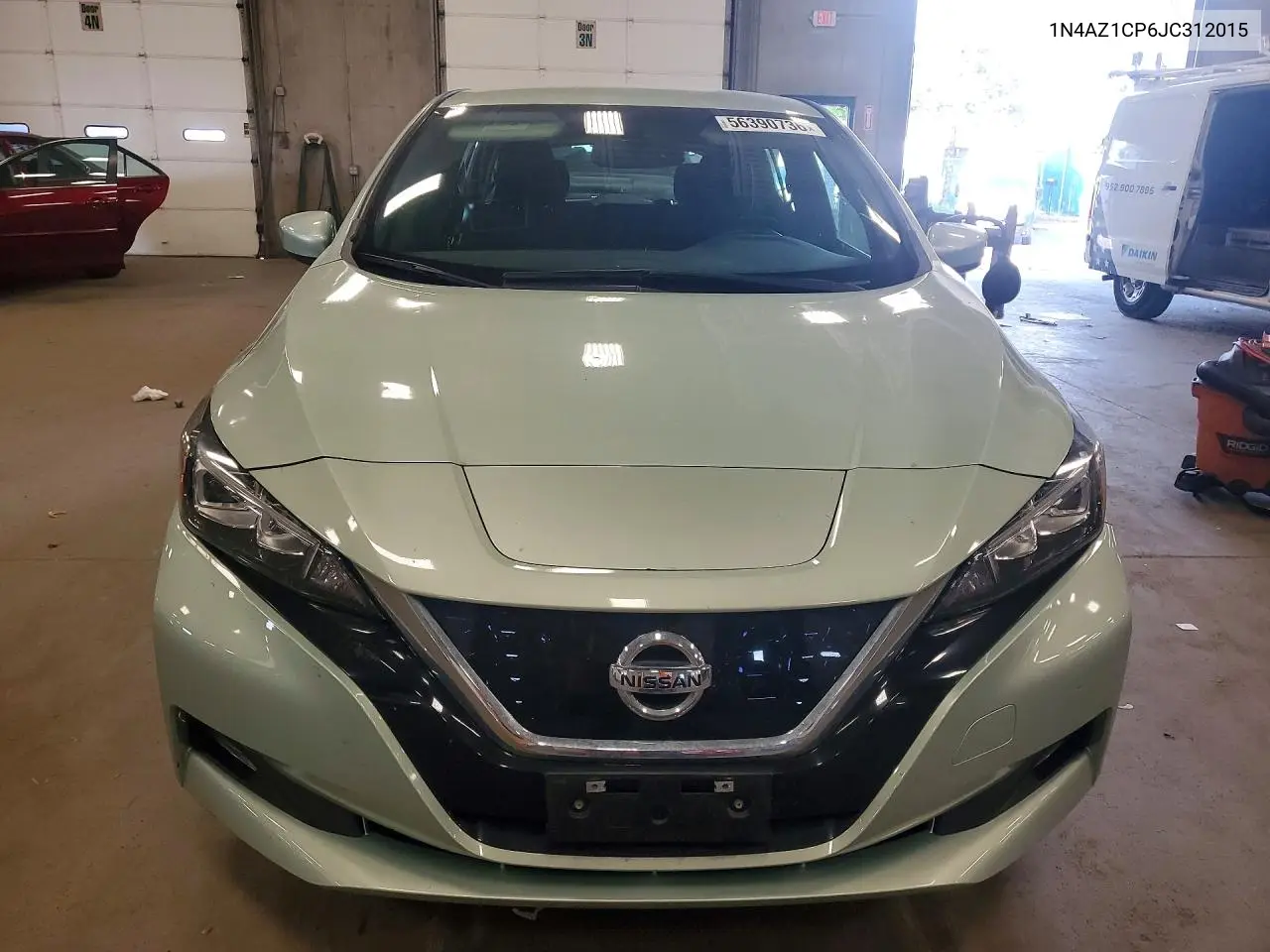 2018 Nissan Leaf Sv VIN: 1N4AZ1CP6JC312015 Lot: 56390736
