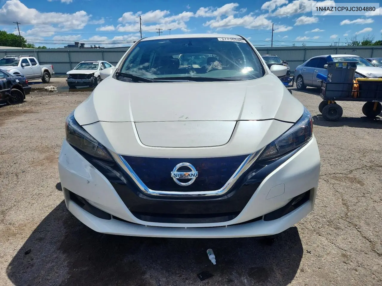 2018 Nissan Leaf Sv VIN: 1N4AZ1CP9JC304880 Lot: 57436886