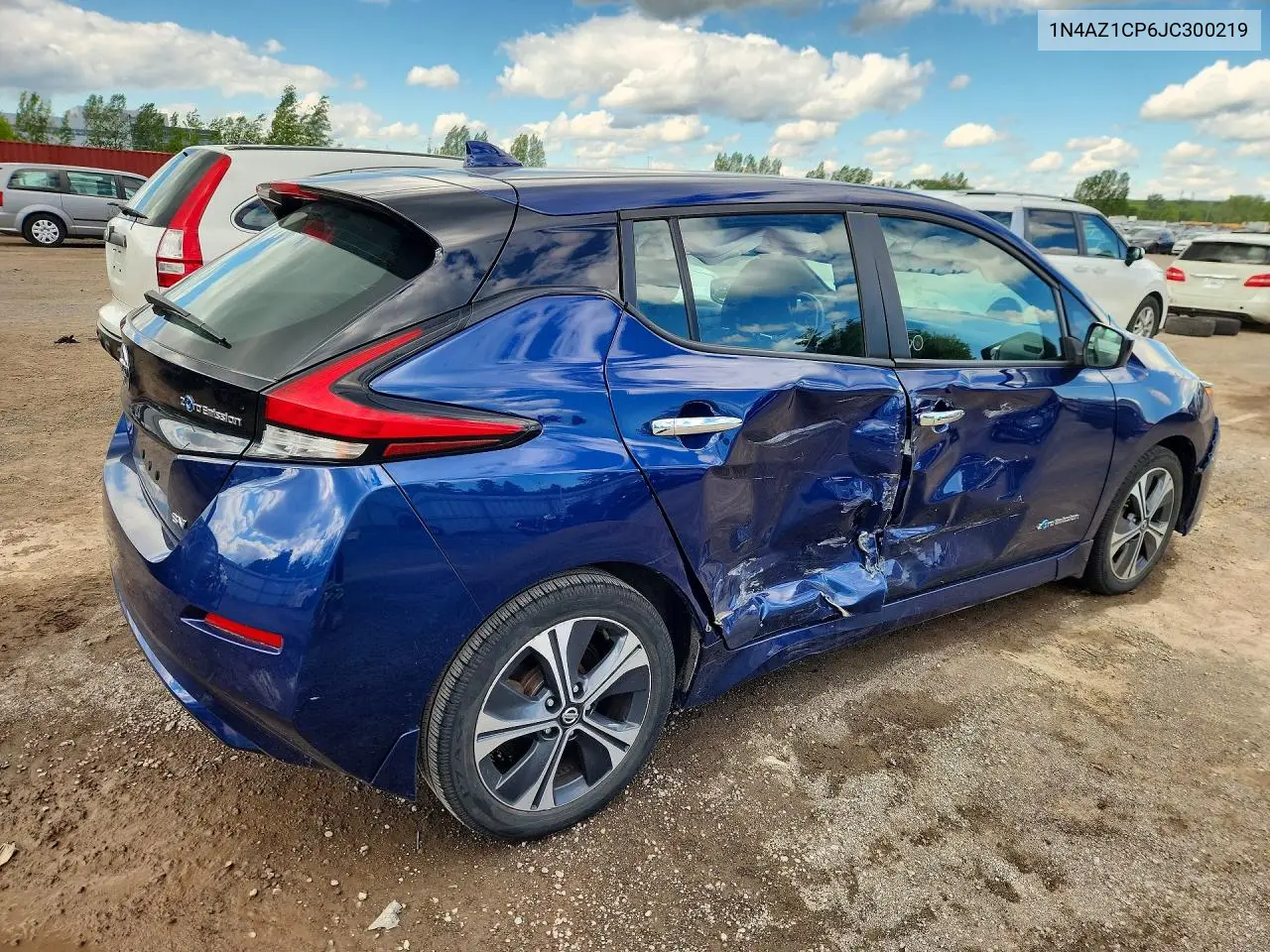 2018 Nissan Leaf S VIN: 1N4AZ1CP6JC300219 Lot: 57623066
