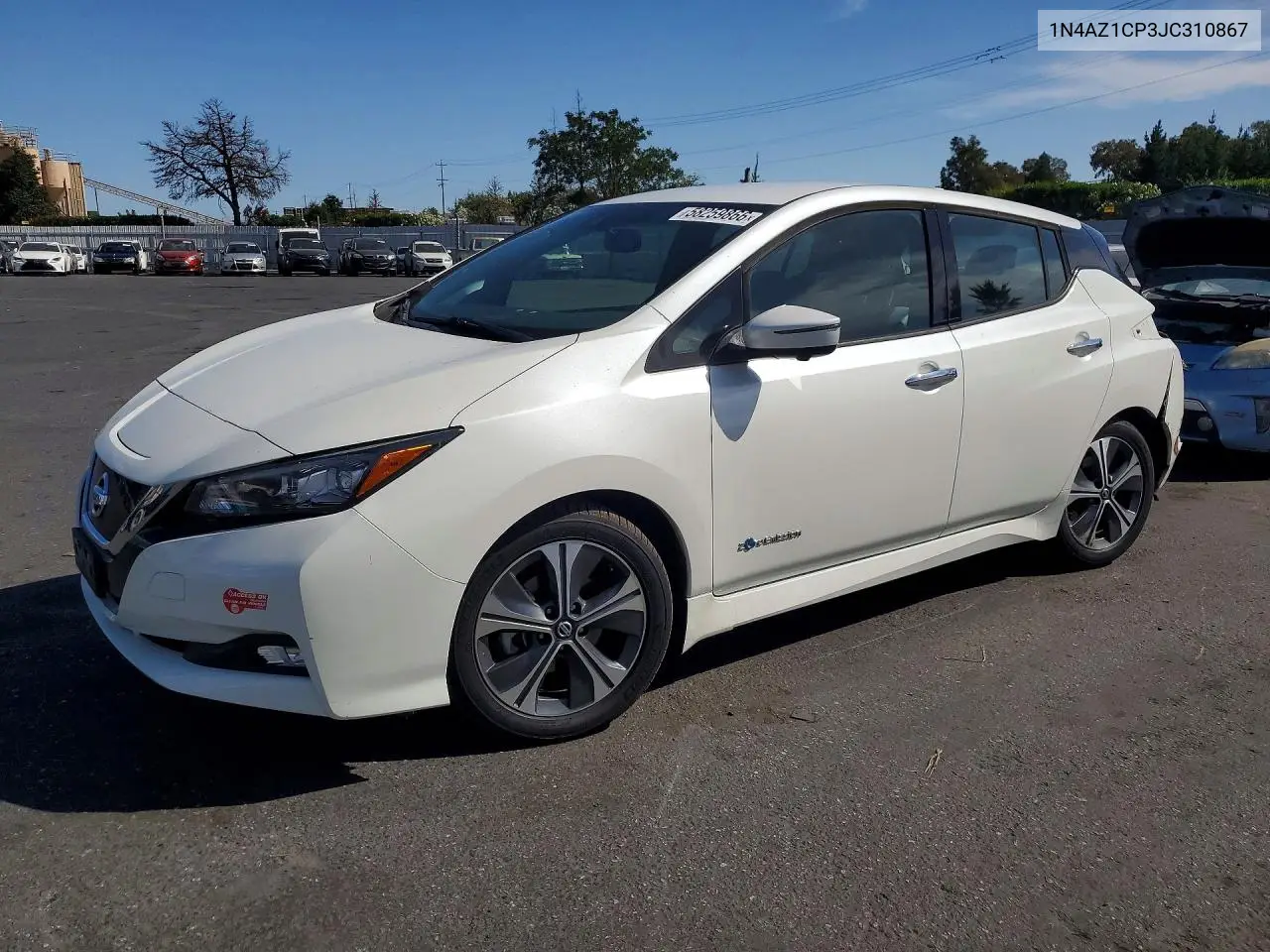 2018 Nissan Leaf Sl VIN: 1N4AZ1CP3JC310867 Lot: 58259866