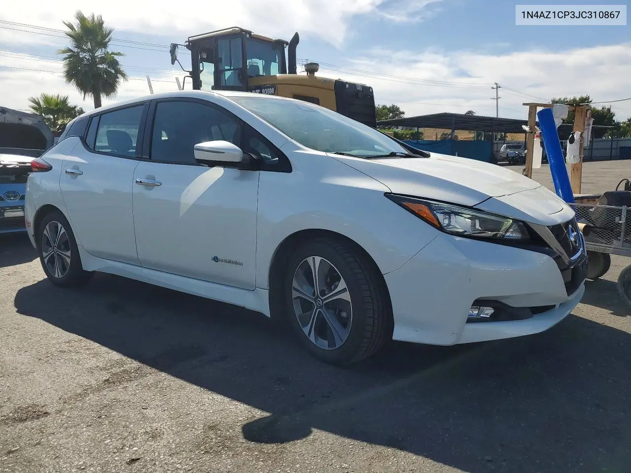 2018 Nissan Leaf Sl VIN: 1N4AZ1CP3JC310867 Lot: 58259866