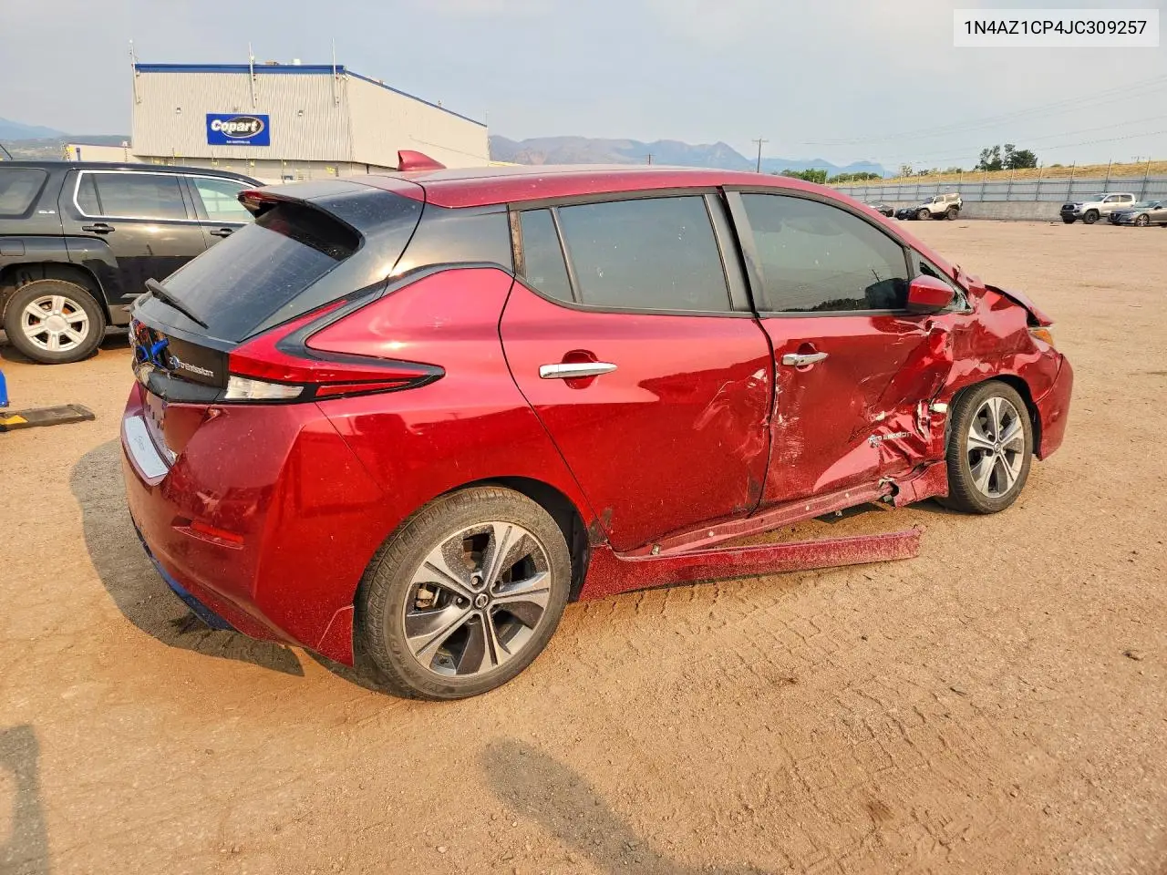 2018 Nissan Leaf Sv VIN: 1N4AZ1CP4JC309257 Lot: 60066966