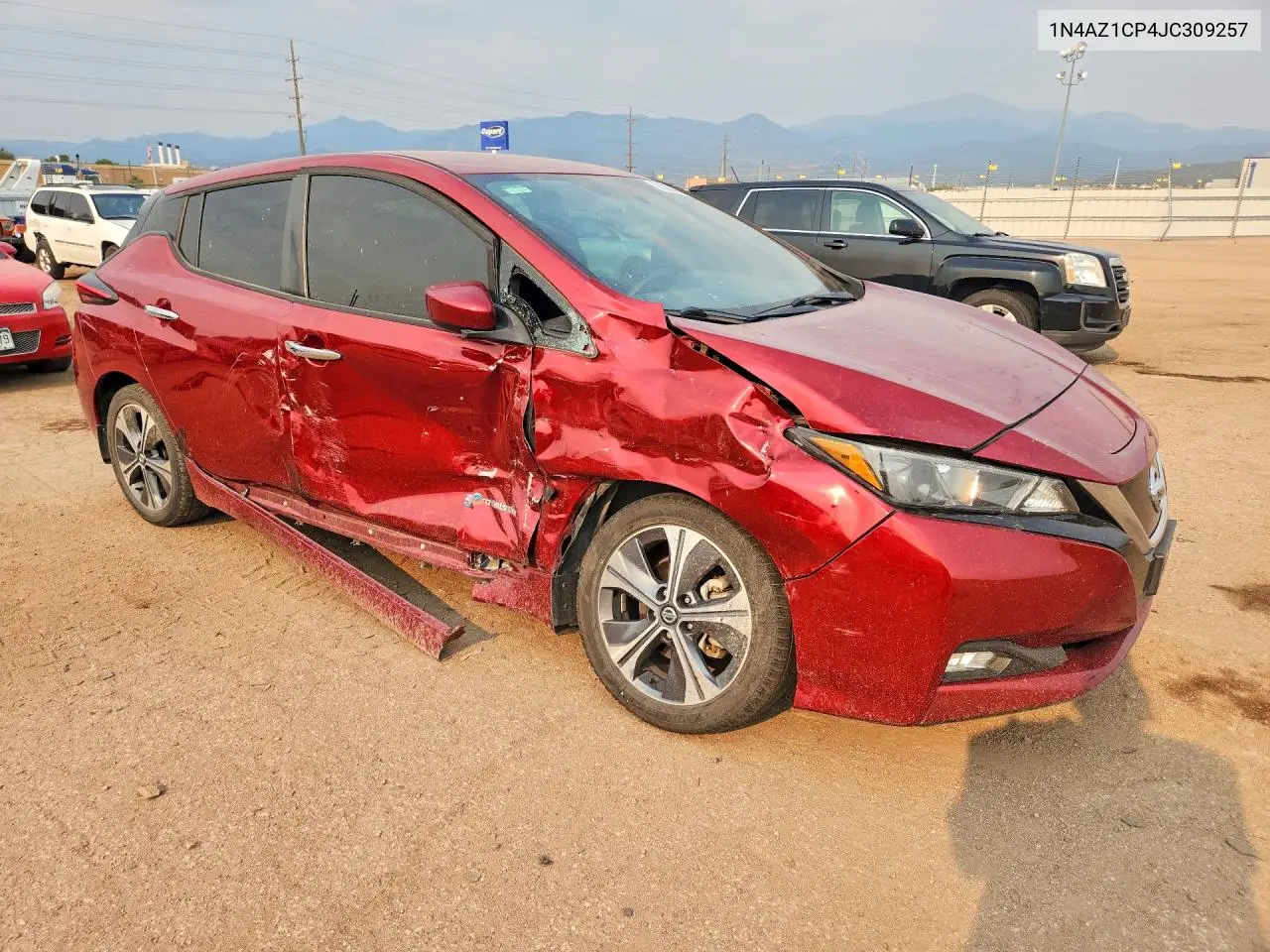 2018 Nissan Leaf Sv VIN: 1N4AZ1CP4JC309257 Lot: 60066966