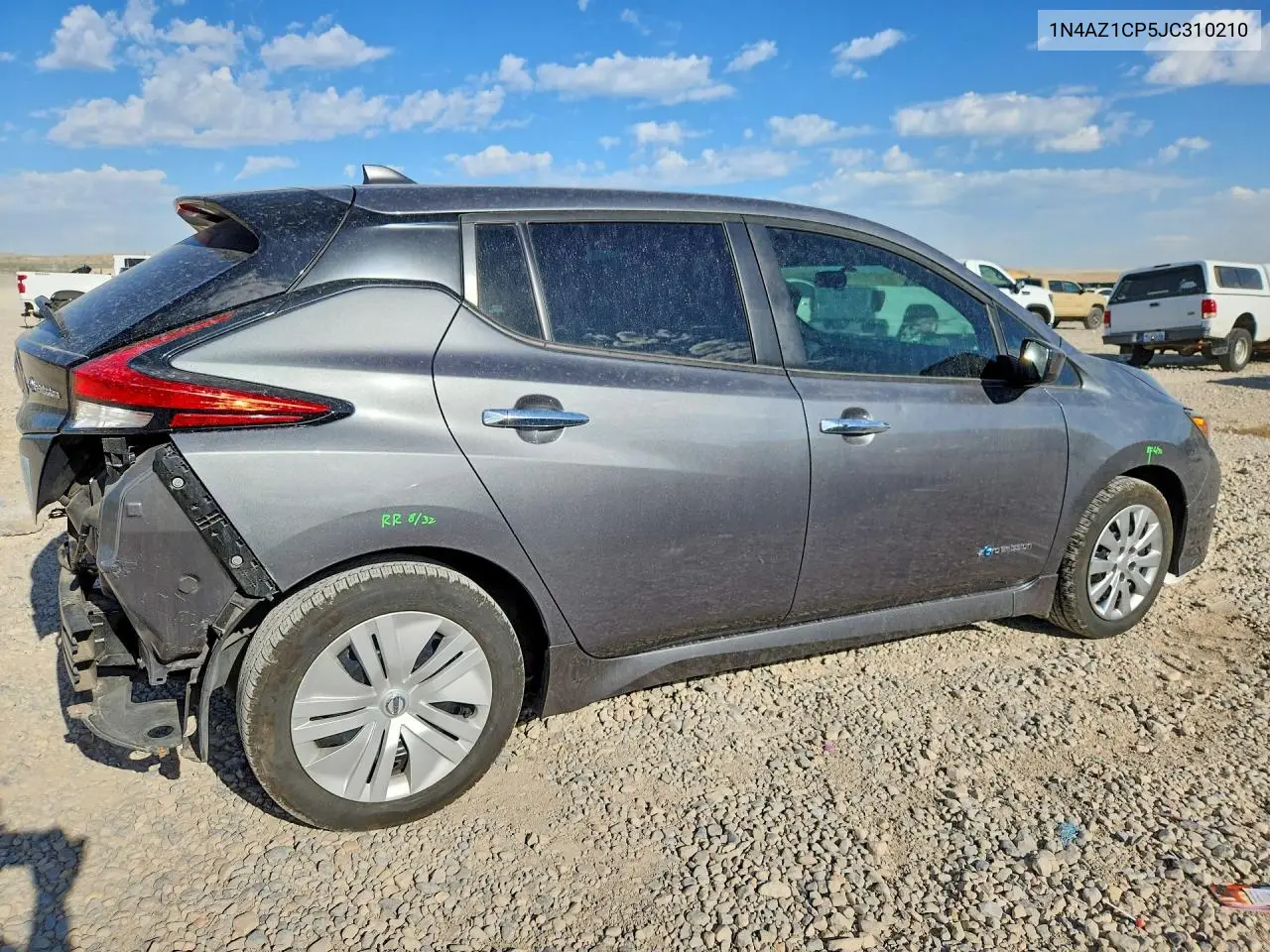 2018 Nissan Leaf S VIN: 1N4AZ1CP5JC310210 Lot: 60161276