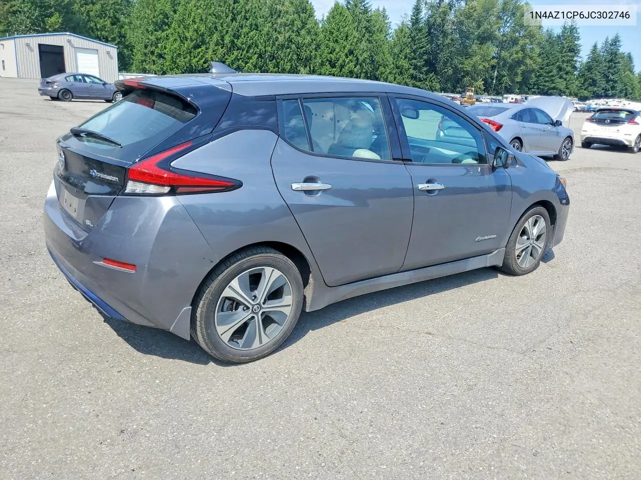 2018 Nissan Leaf Sl VIN: 1N4AZ1CP6JC302746 Lot: 60528116