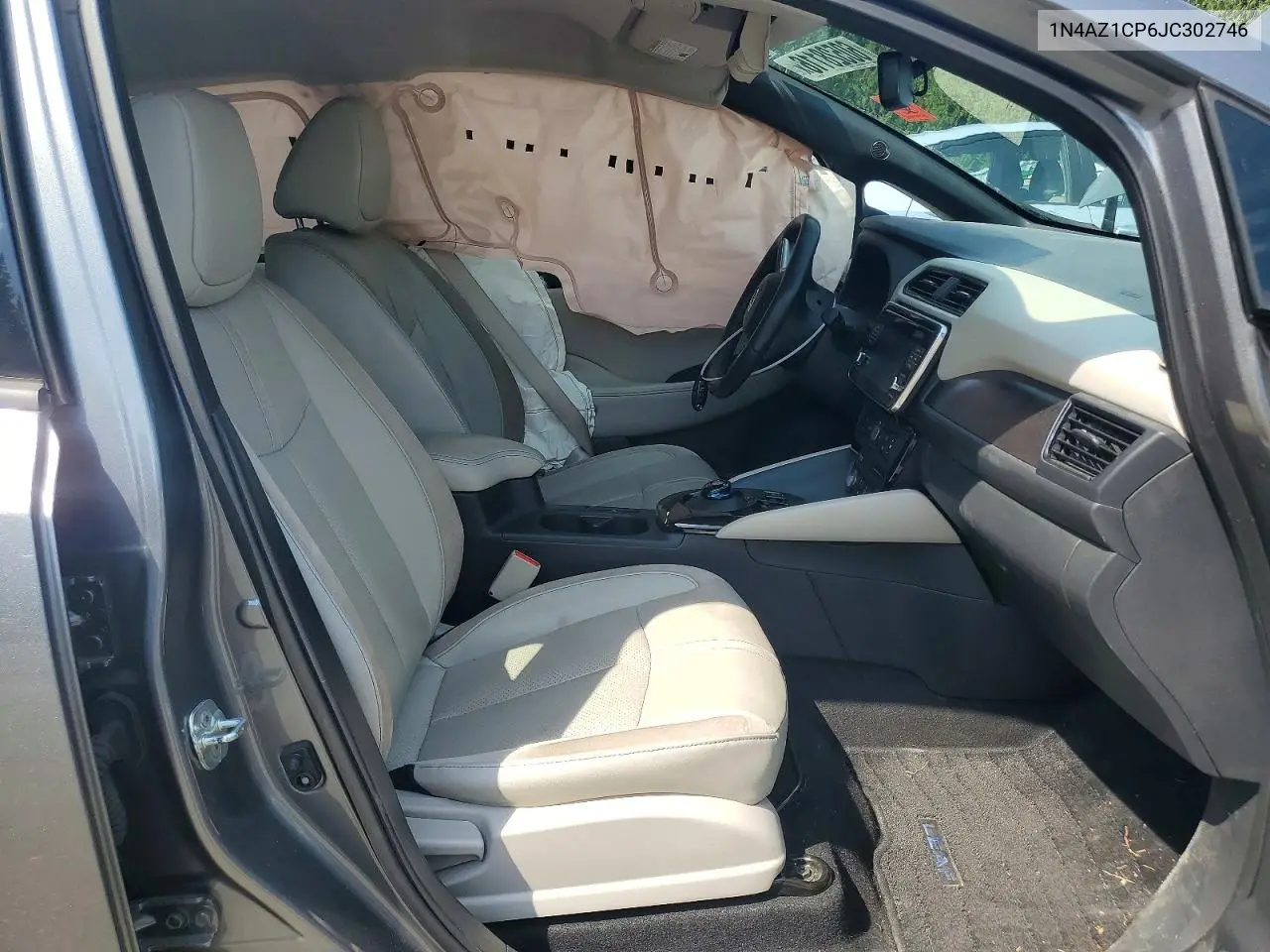 2018 Nissan Leaf Sl VIN: 1N4AZ1CP6JC302746 Lot: 60528116