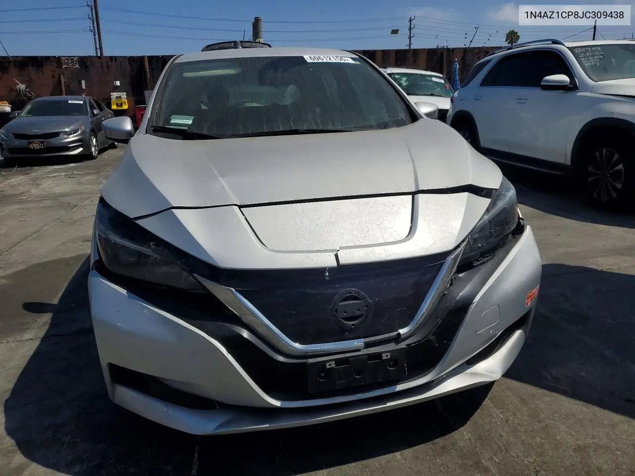 2018 Nissan Leaf S VIN: 1N4AZ1CP8JC309438 Lot: 60612156