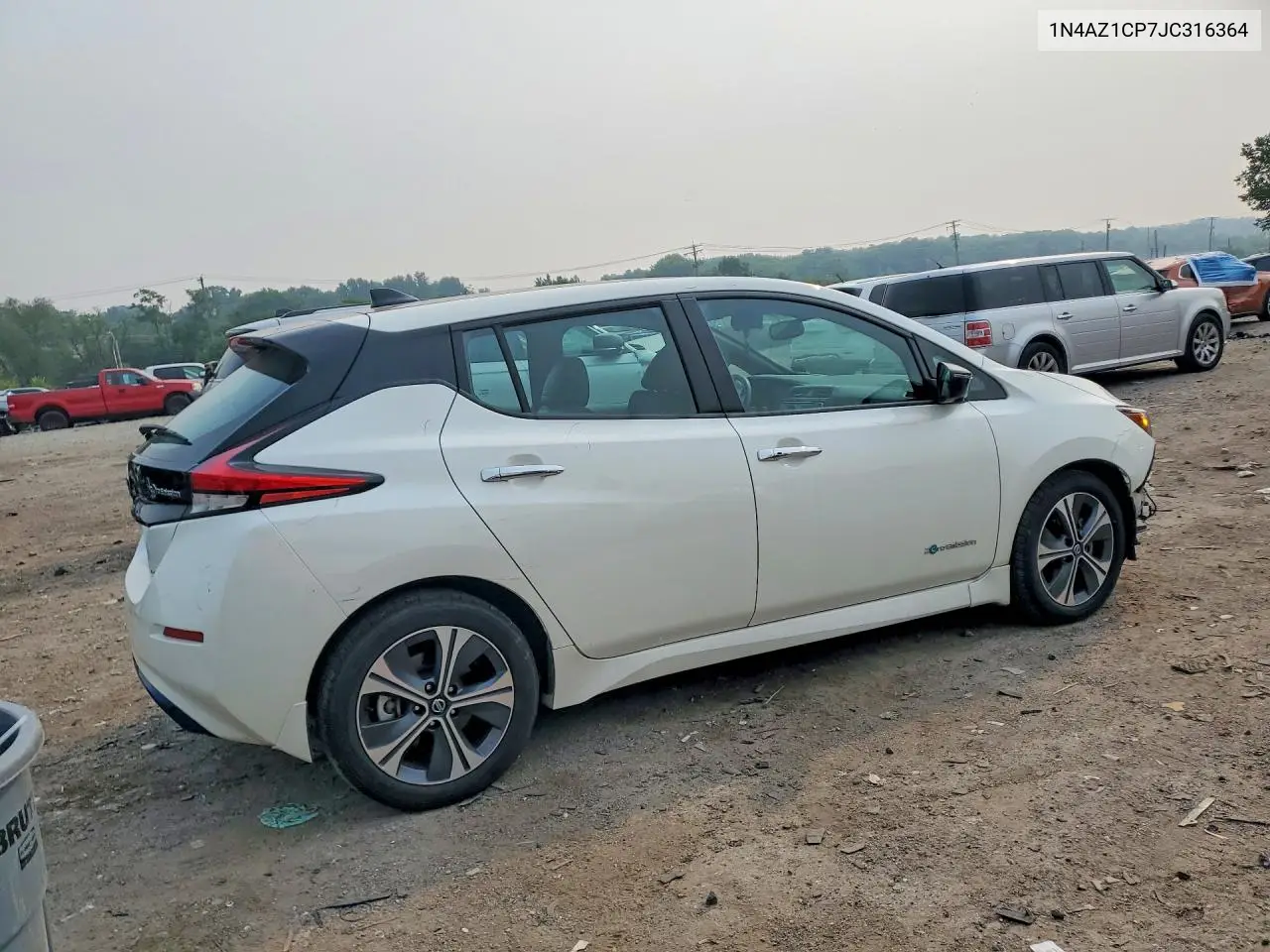 2018 Nissan Leaf S/Sv/Sl VIN: 1N4AZ1CP7JC316364 Lot: 60655046