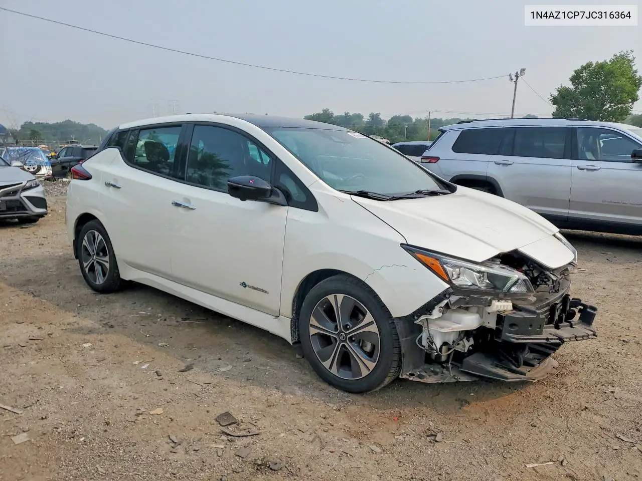 2018 Nissan Leaf S/Sv/Sl VIN: 1N4AZ1CP7JC316364 Lot: 60655046